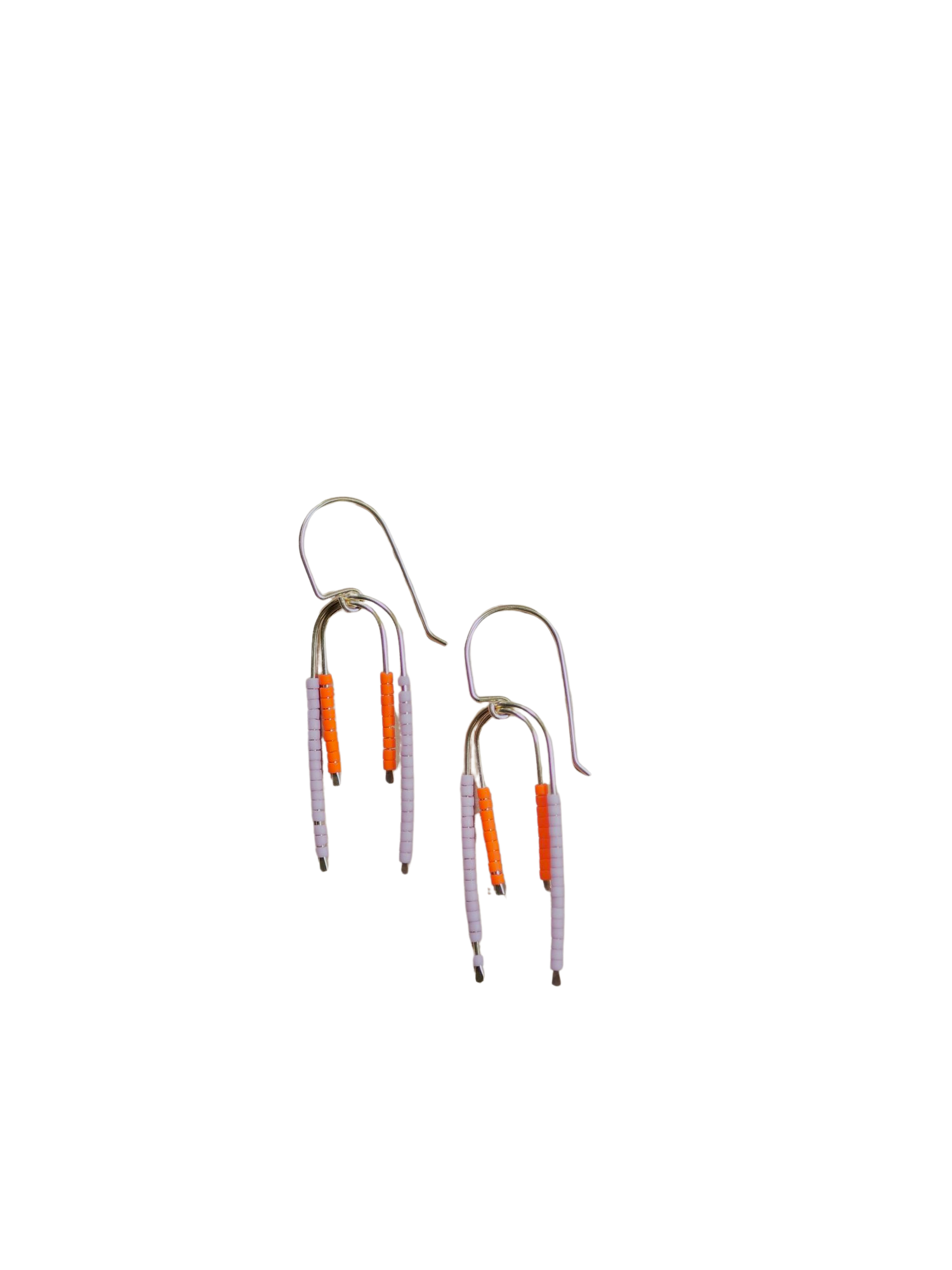 Canopy Earrings in Peony