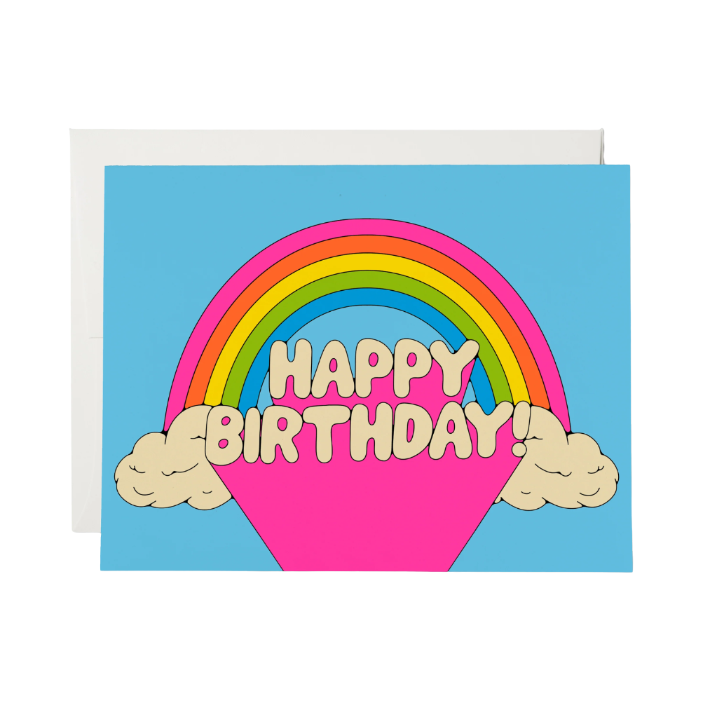All Over Rainbows Greeting Card