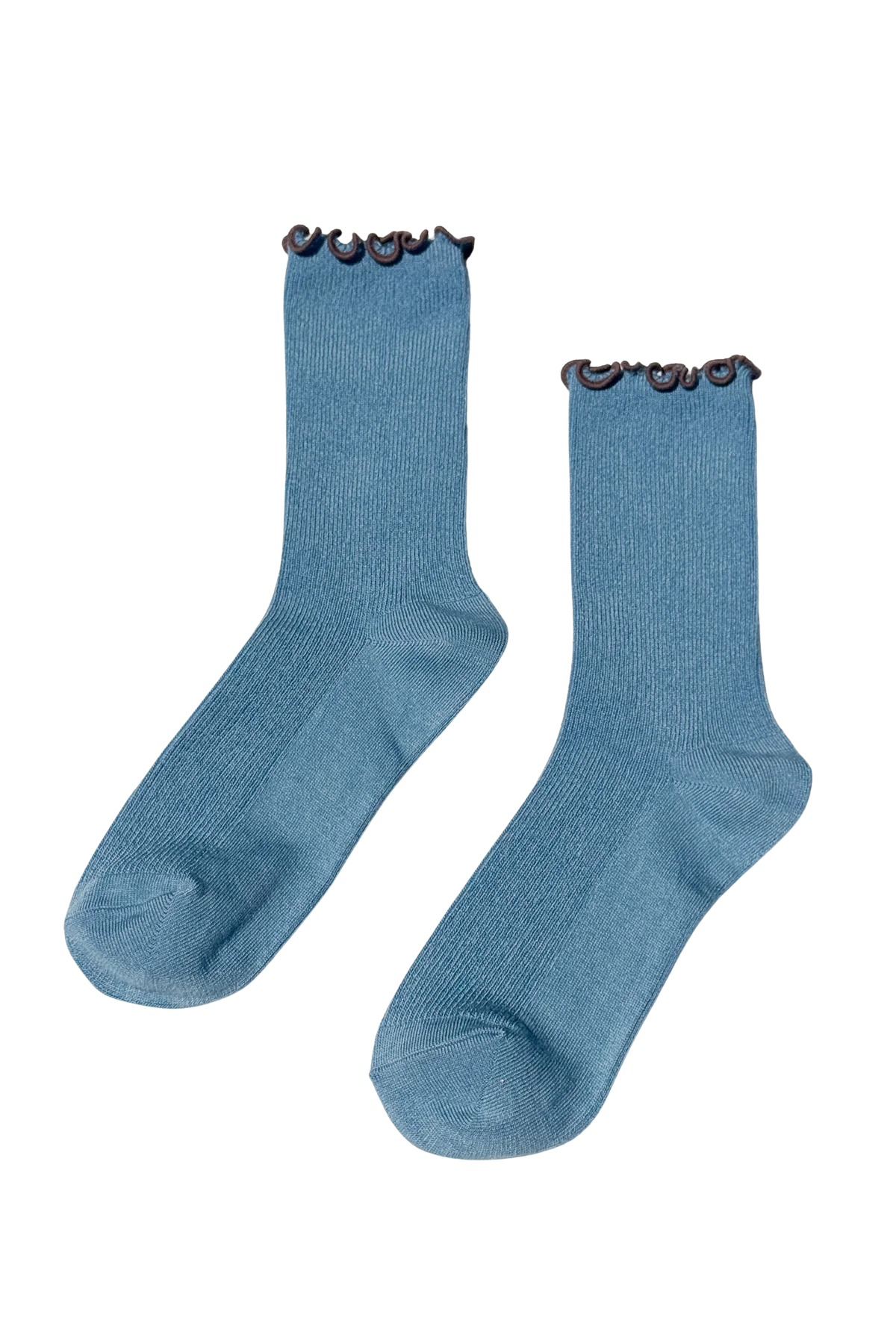 Noble x Le Bon Shoppe Ruffled Modal Sock