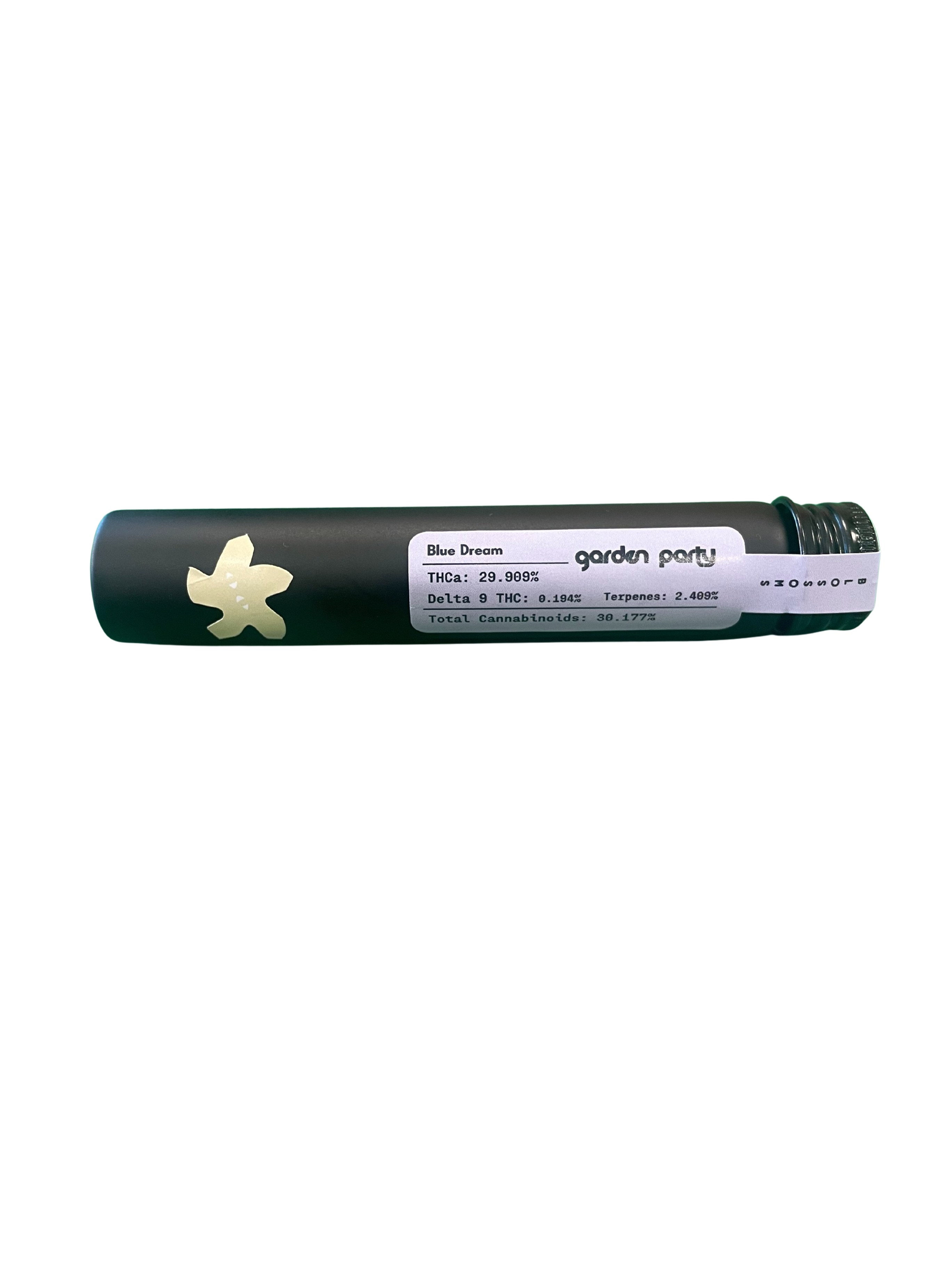 THCa Blue Dream Pre-Roll | Blue Dream THCa Flower Joint Garden Party THCa Blue Dream Pre-Roll | Blue Dream THCa Flower Joint Garden Party