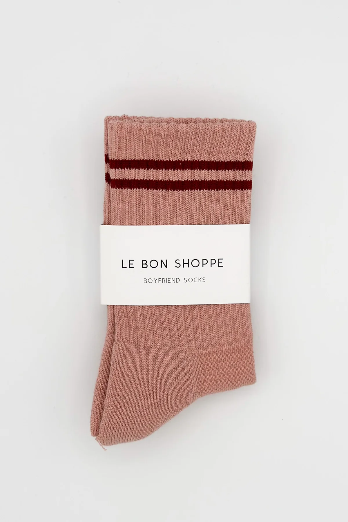 Boyfriend Socks – Striped Crew Socks for Everyday Style