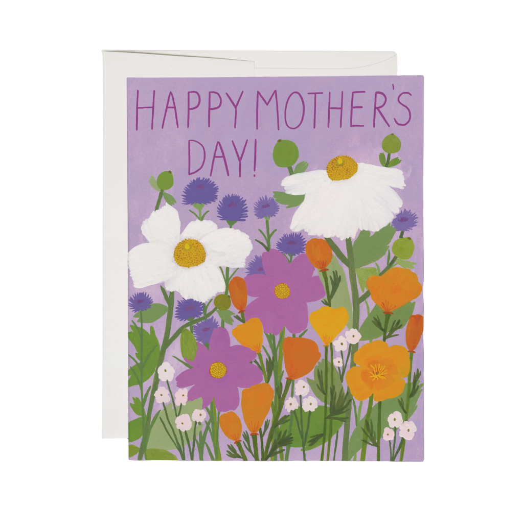 Mother's Day Poppies Greeting Card
