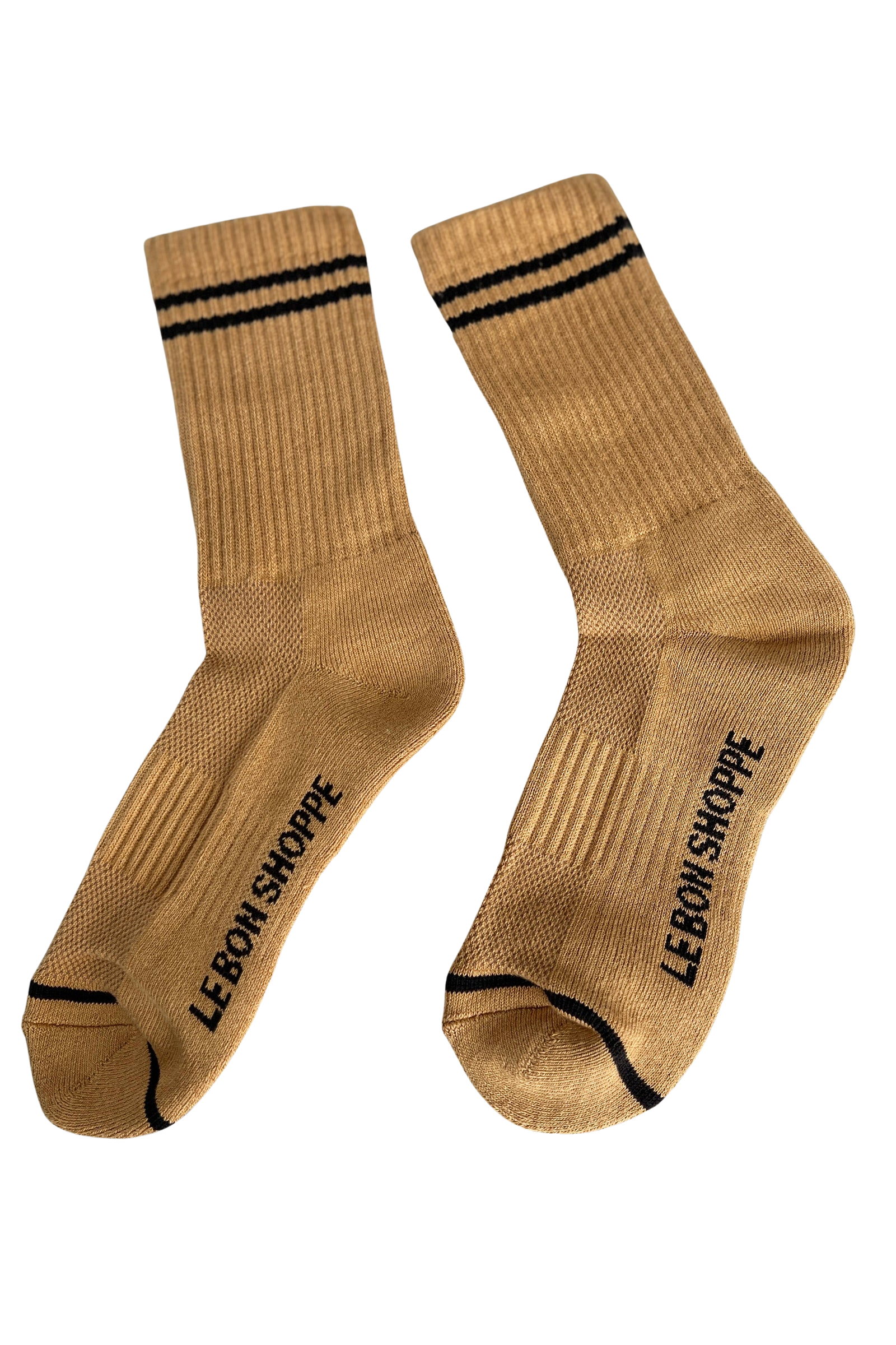 Boyfriend Socks – Striped Crew Socks for Everyday Style