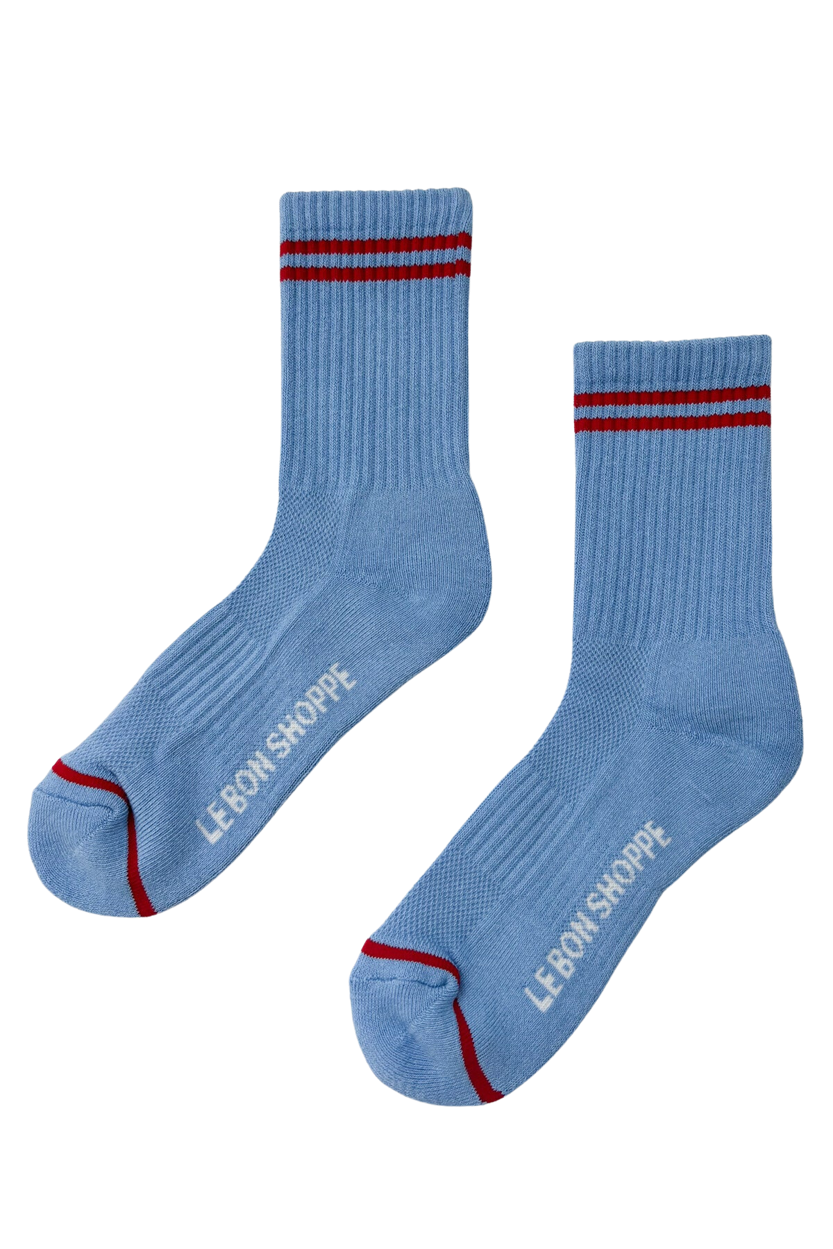 Boyfriend Socks – Striped Crew Socks for Everyday Style