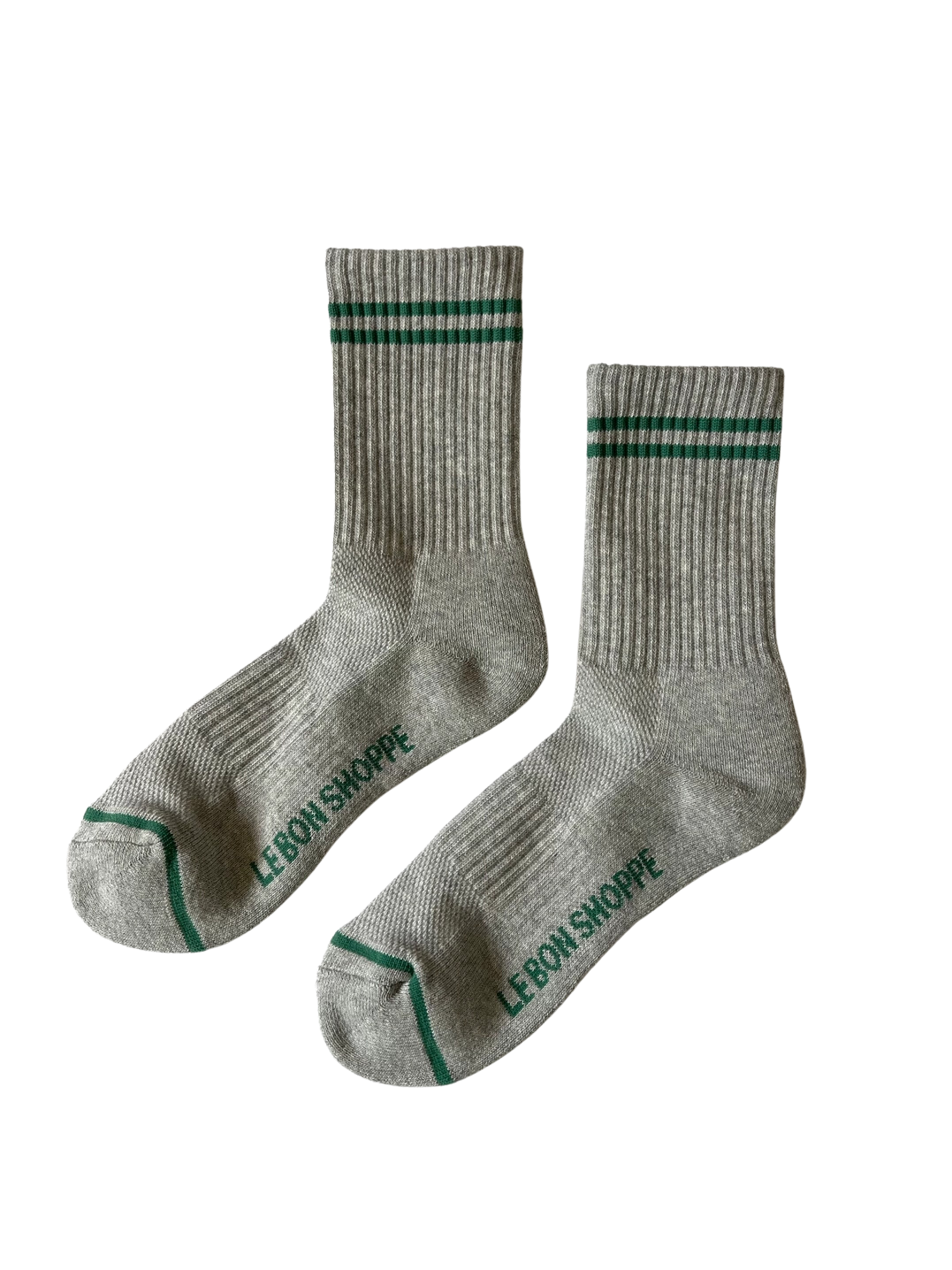 Boyfriend Socks – Striped Crew Socks for Everyday Style