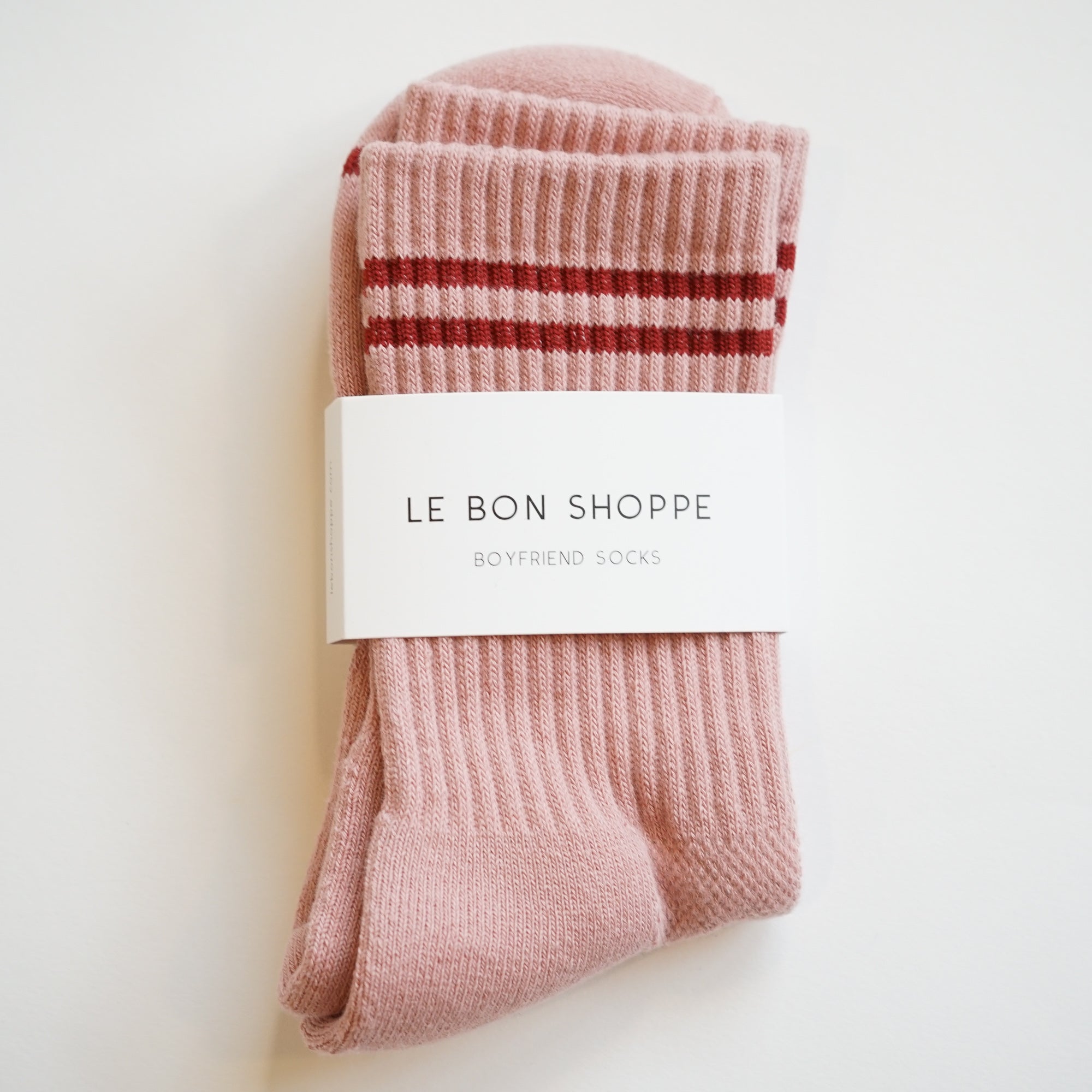 Boyfriend Socks – Striped Crew Socks for Everyday Style