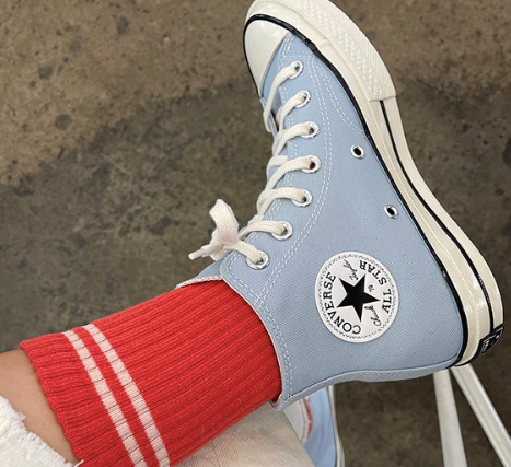 Boyfriend Socks – Striped Crew Socks for Everyday Style