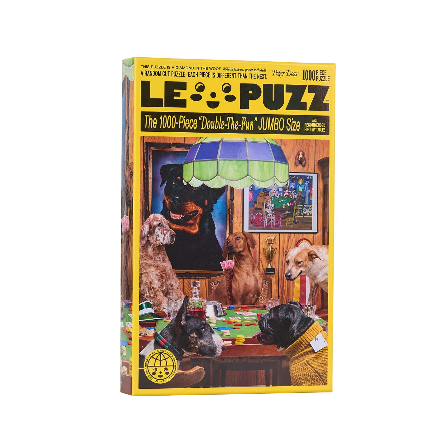Poker Dogs 1000 Piece Puzzle