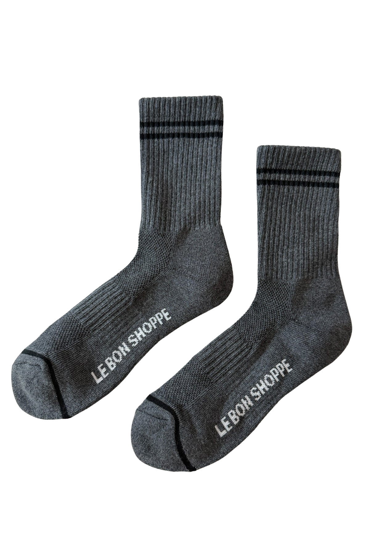 Boyfriend Socks – Striped Crew Socks for Everyday Style