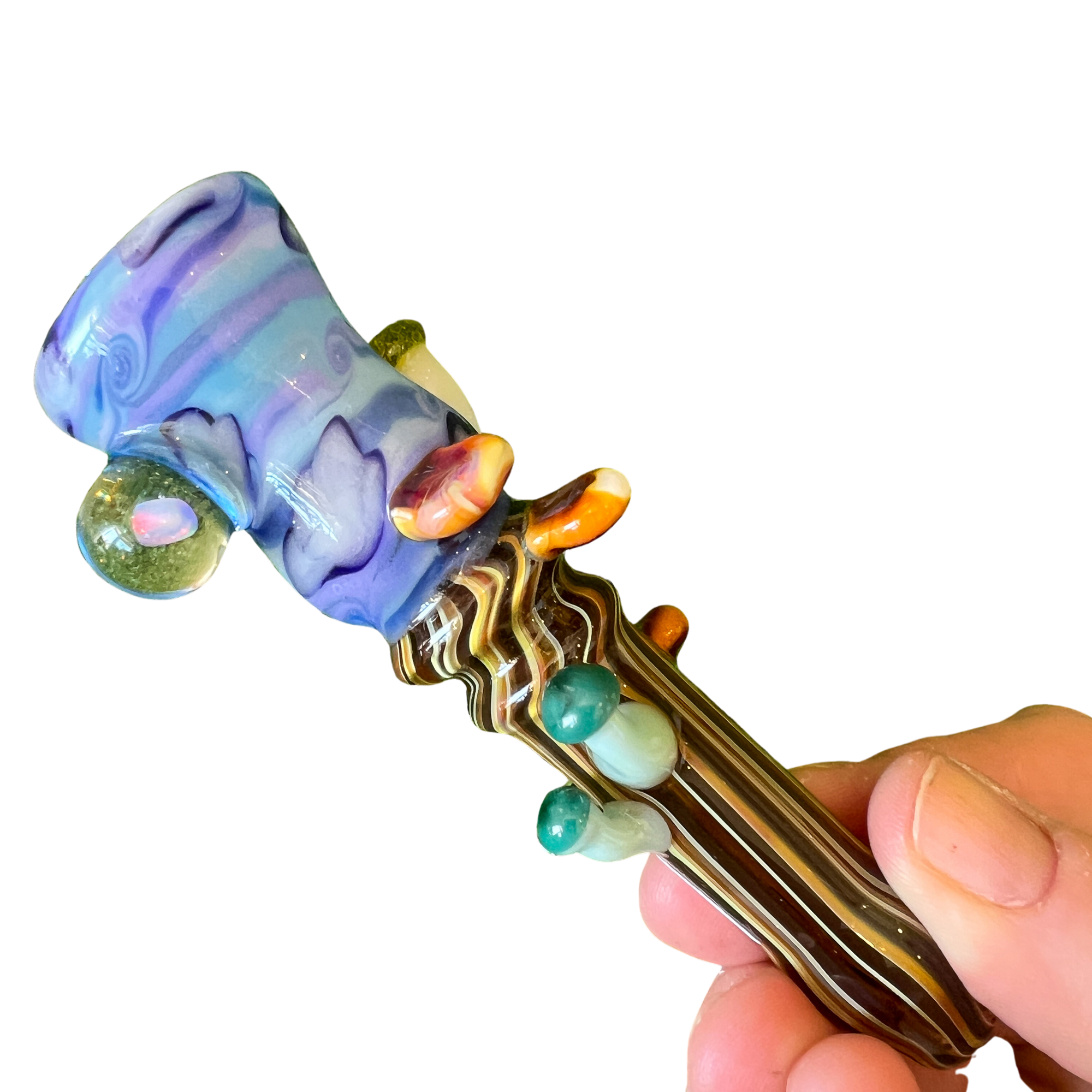 Medium Shrooms & Clouds Chillum