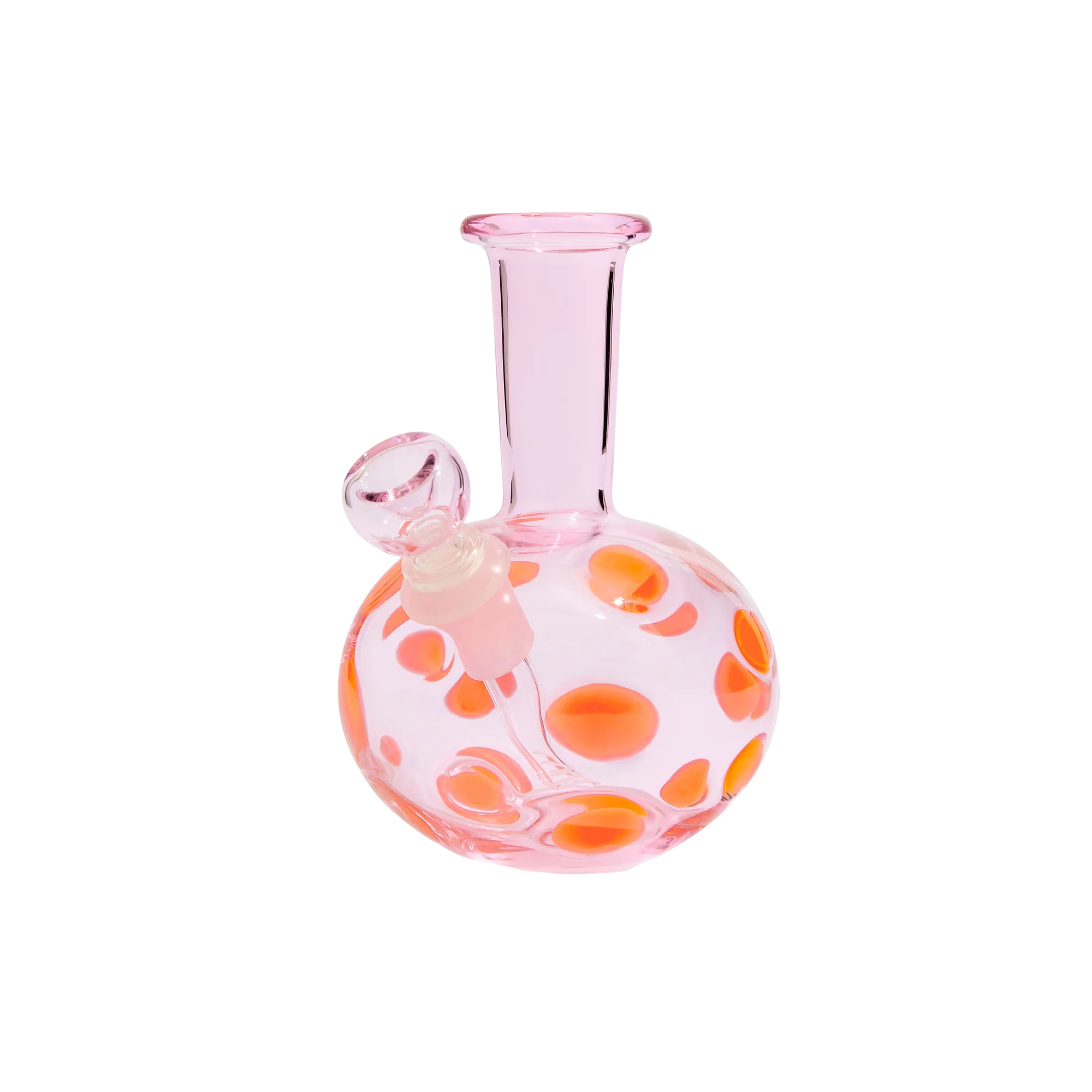 Spotted Bong in Puff Pink