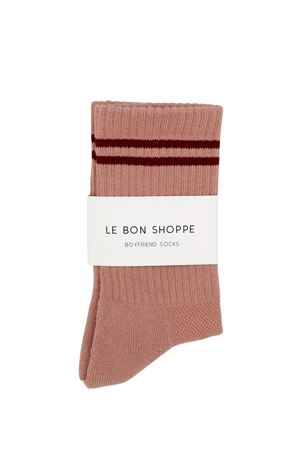 Boyfriend Socks – Striped Crew Socks for Everyday Style