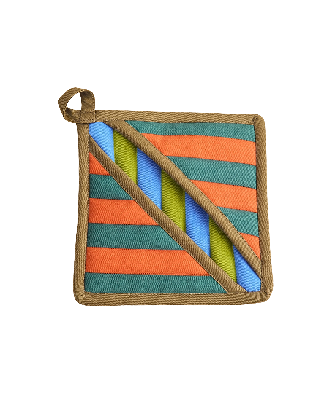Grasshopper Stripe Pot Holder