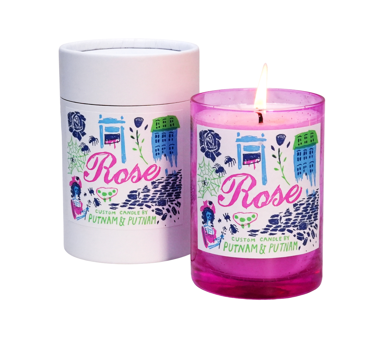Rose Scented Candle