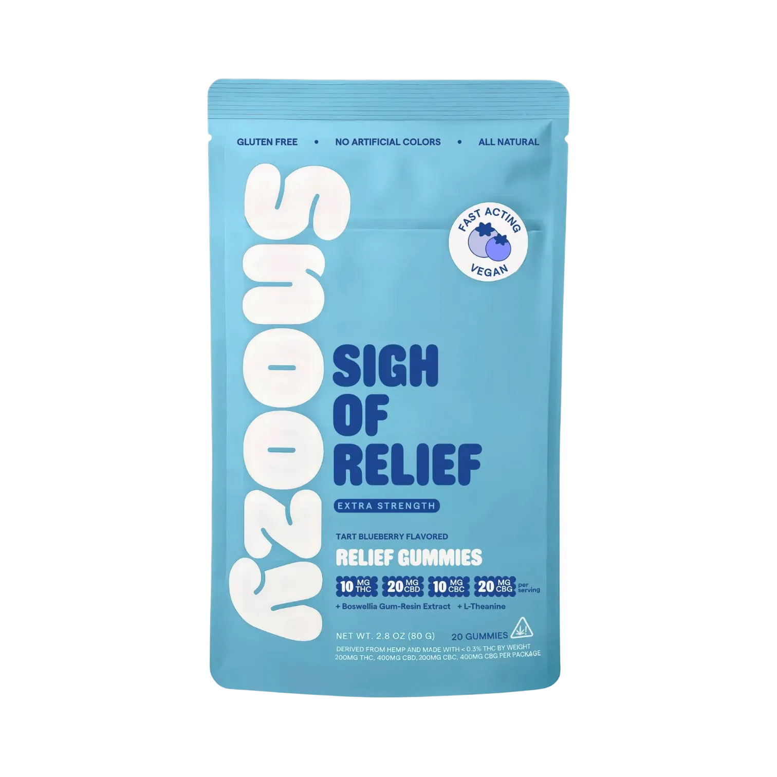 Sigh of Relief THC Gummies