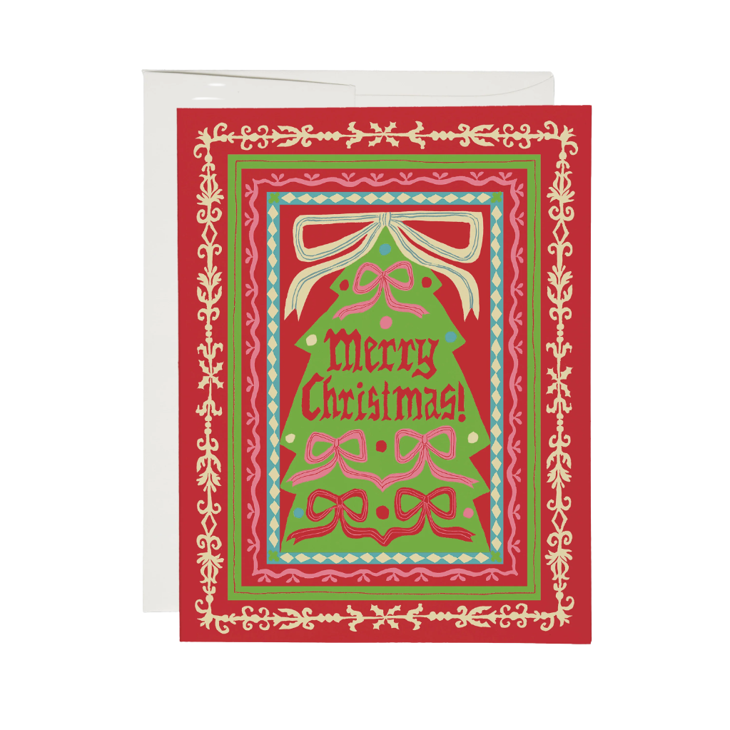Christmas Stamp Greeting Card