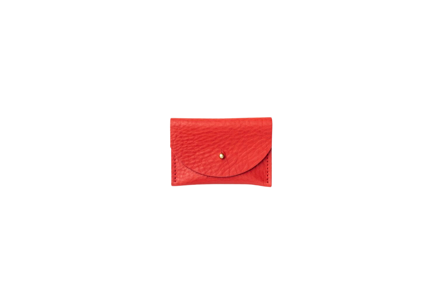 Tomato Leather Cardholder