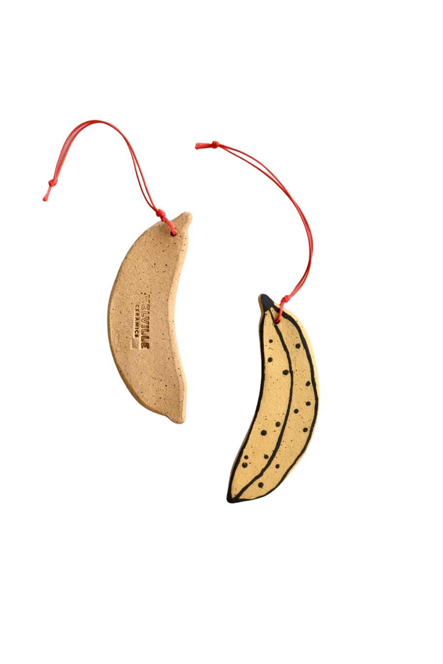 Ceramic Banana Ornament