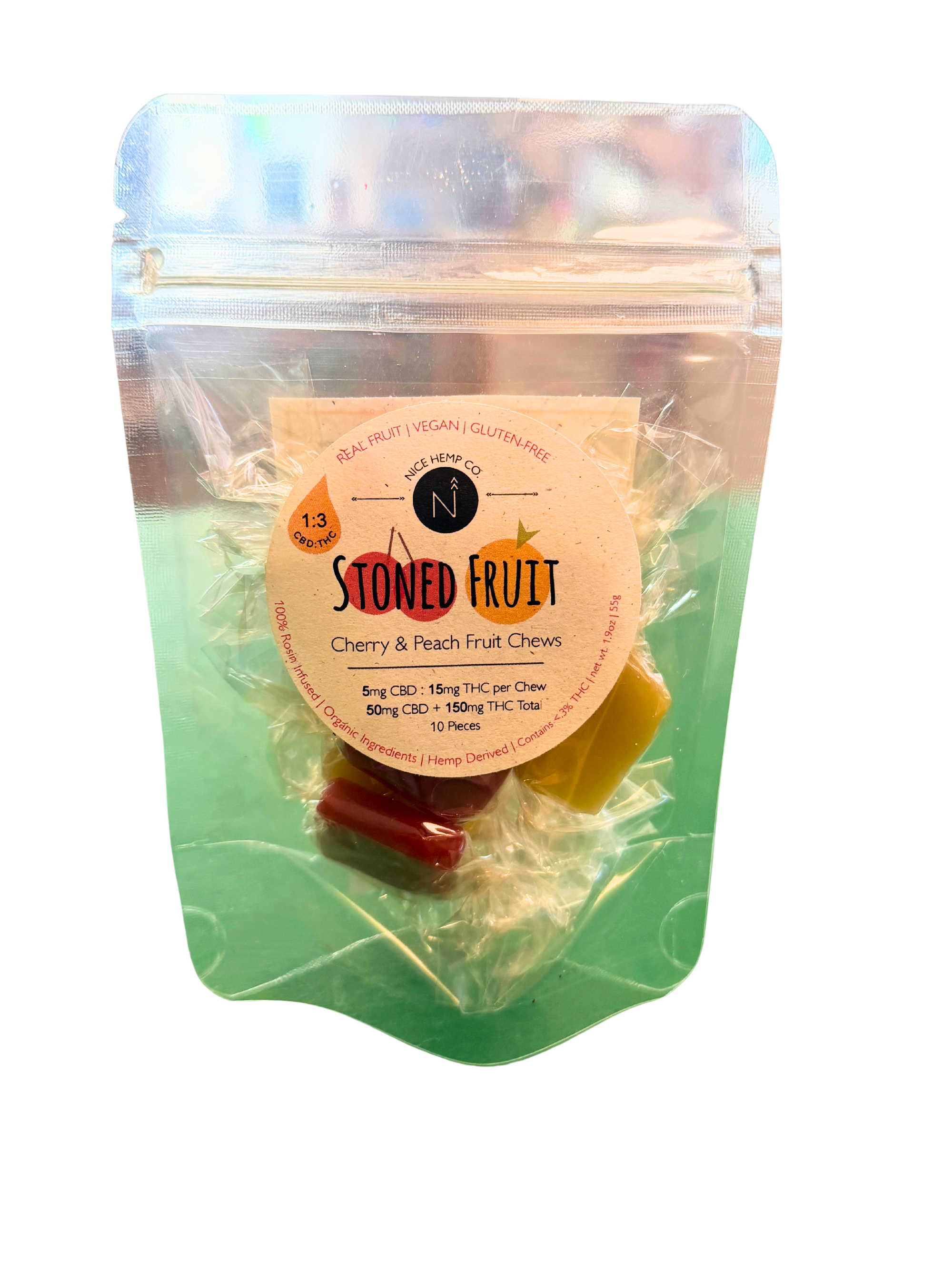 Stoned Fruit Cherry, Plum & Peach CBD Chews