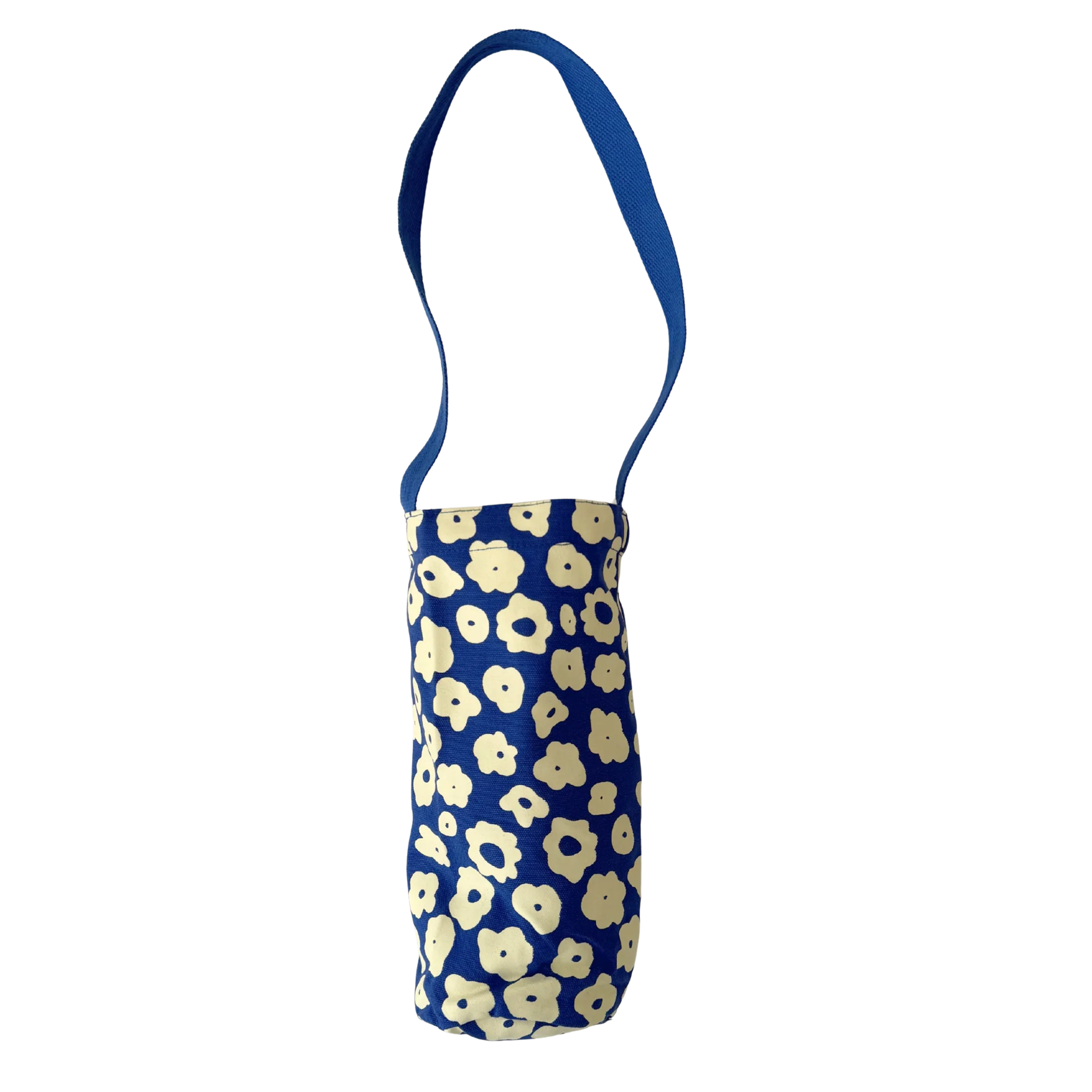 Wine Tote in Cobalt