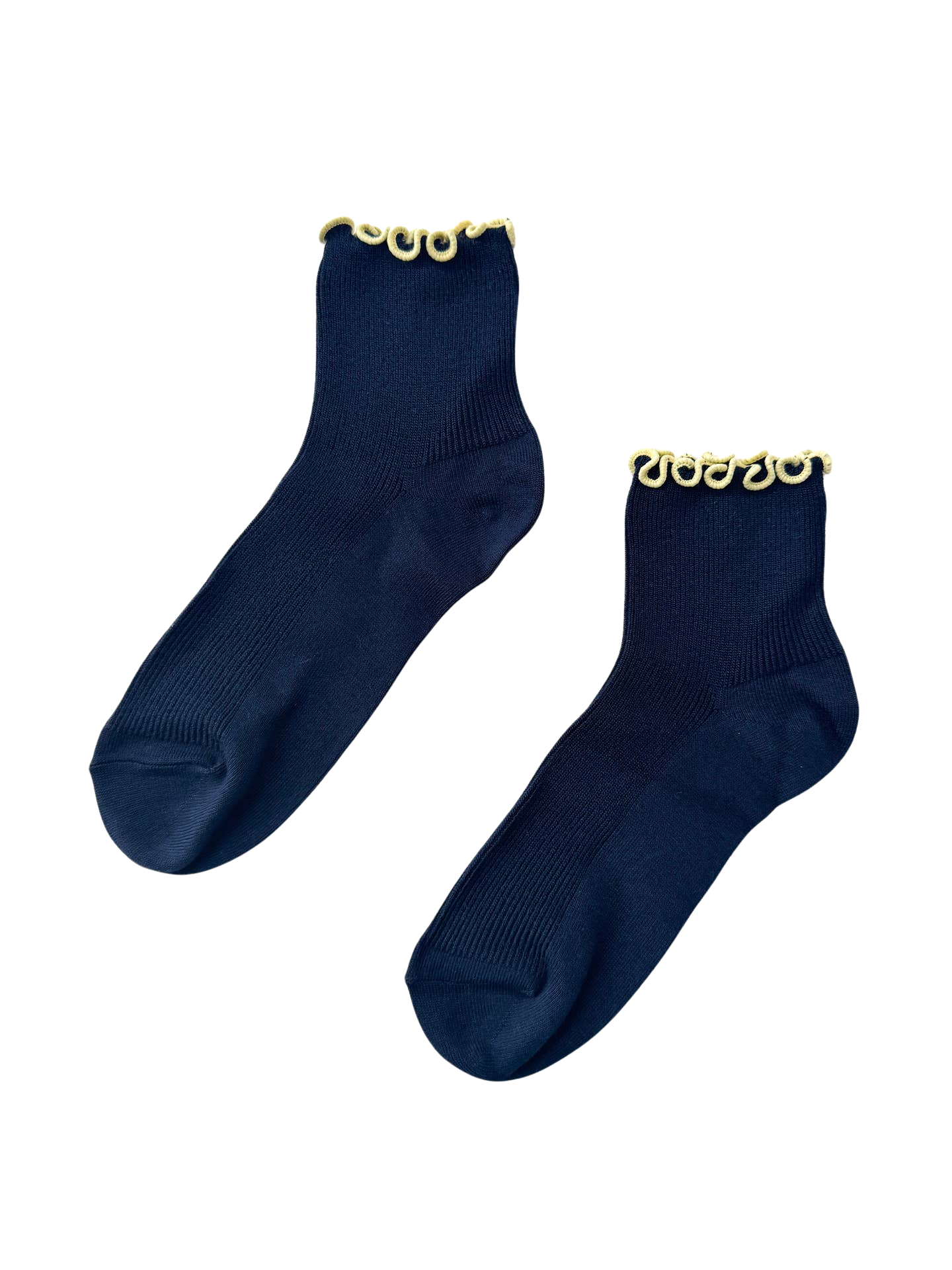 Noble x Le Bon Shoppe Ruffled Modal Sock