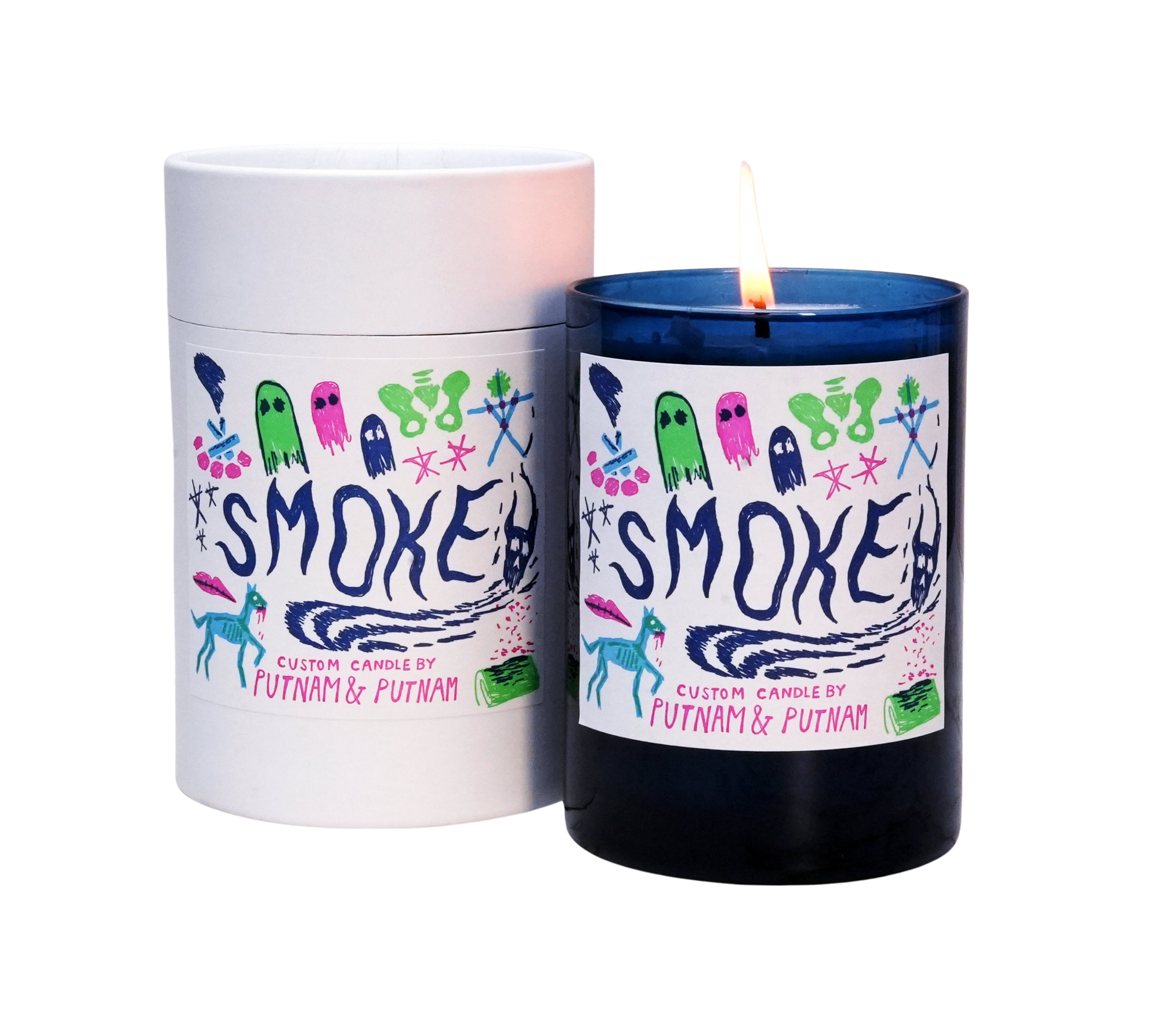Smoke Scented Candle