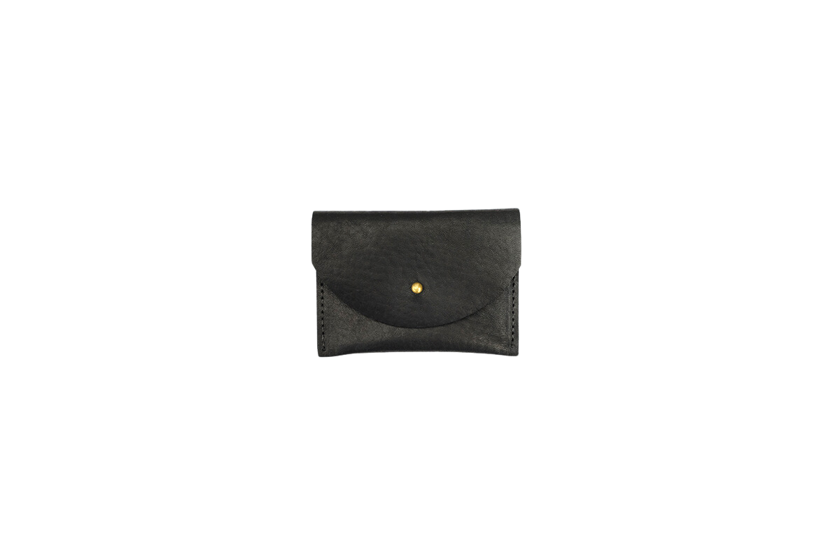Black Leather Cardholder