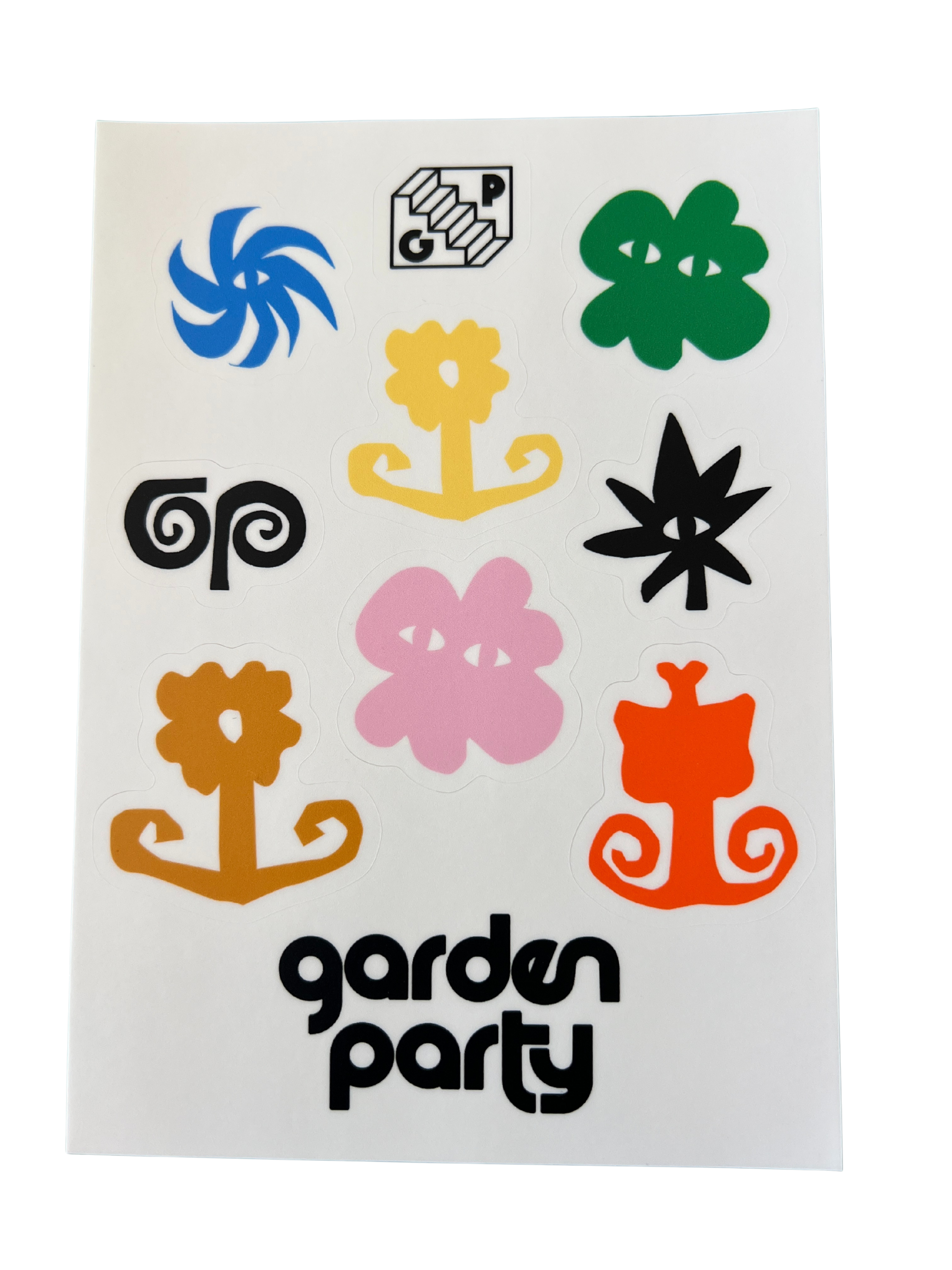 Garden Party Leaf Buddy Sticker Sheet