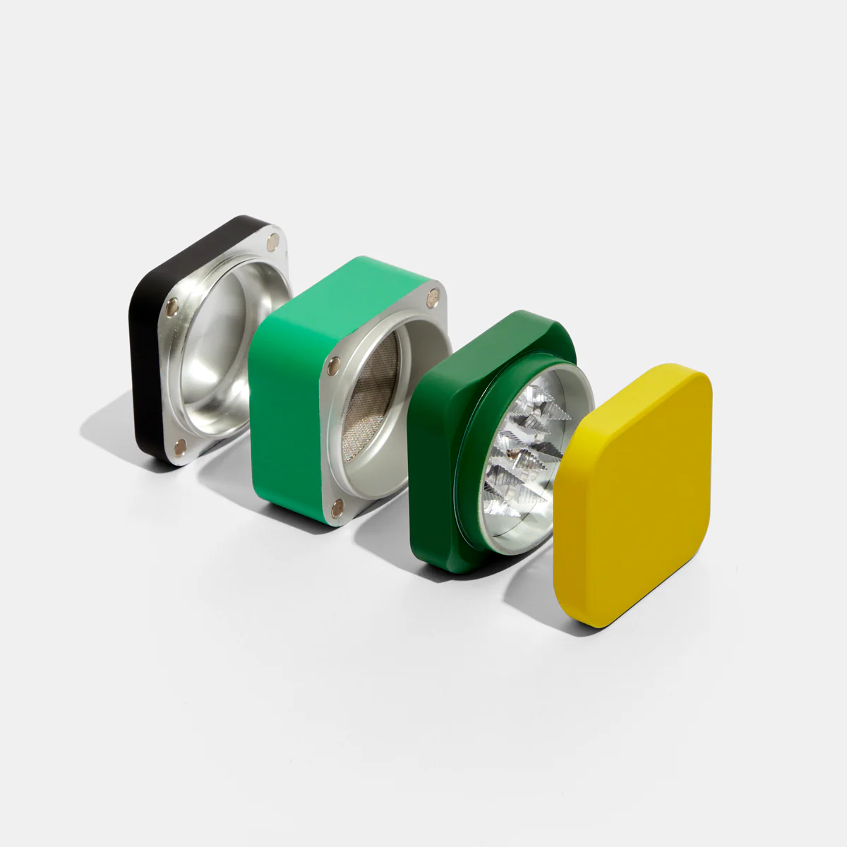 Mini Tabletop Grinder in Yellow Multi