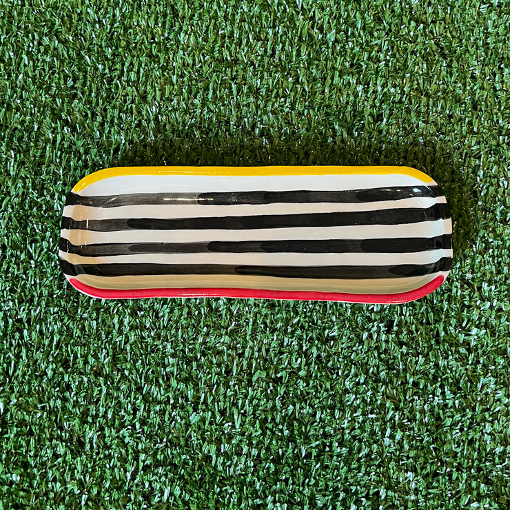 MAWA Ceramics - Zebra Stripes Rolling Tray