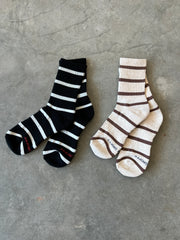 Le Bon Shoppe - Striped Boyfriend Socks