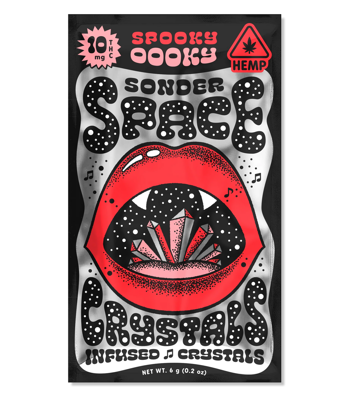 Spooky Ooky Space Crystals 10mg THC