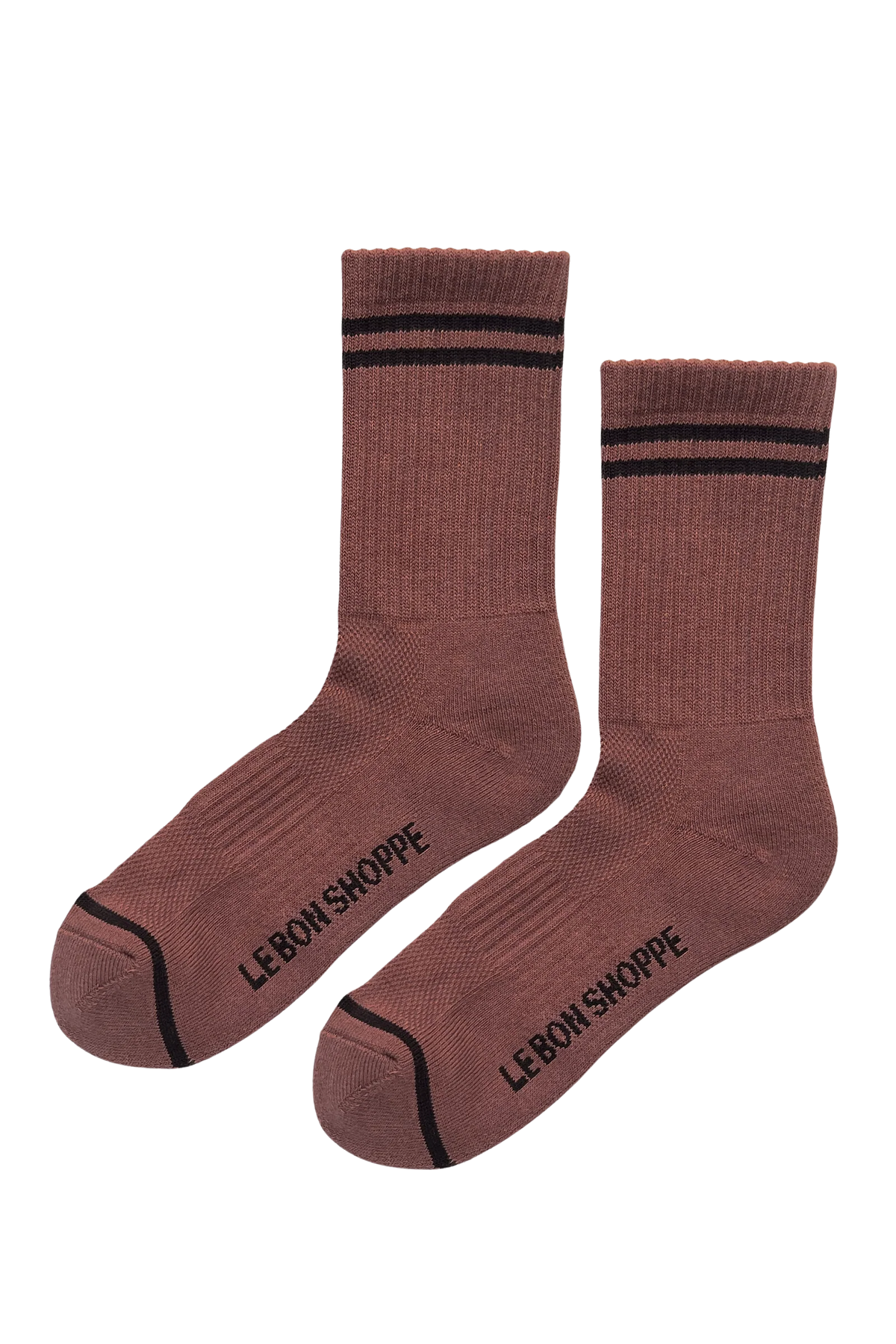 Boyfriend Socks – Striped Crew Socks for Everyday Style