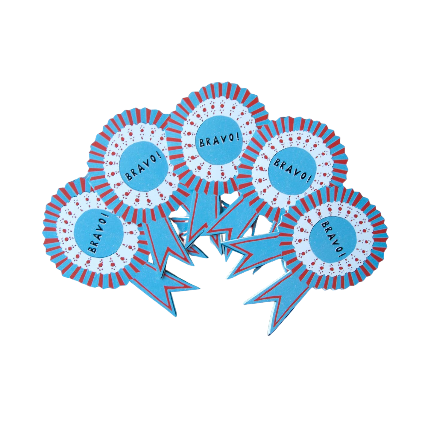 Bravo Medallion Die Cut Card