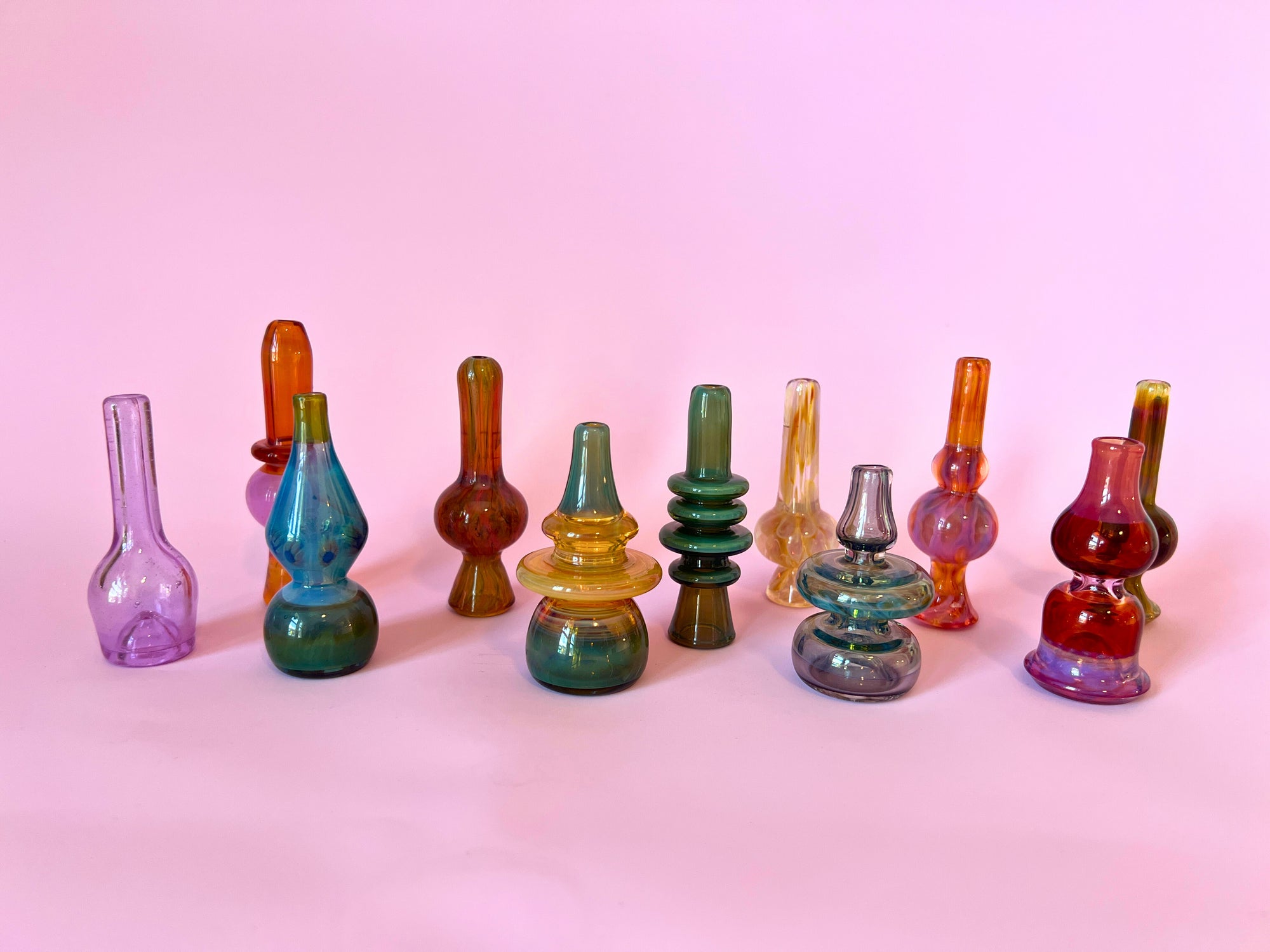 Glass Ornament Pipes