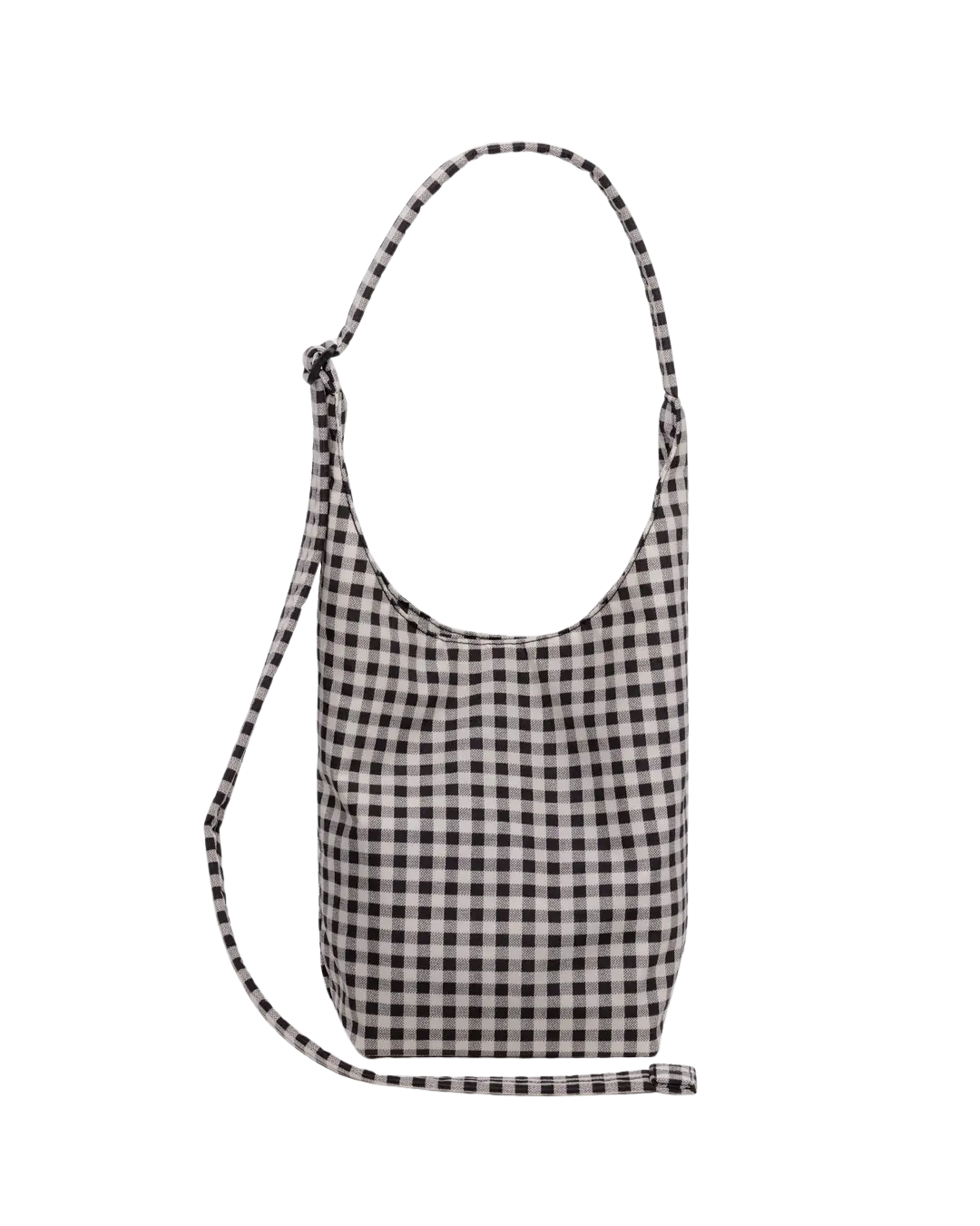 Small Nylon Sling in B&W Gingham