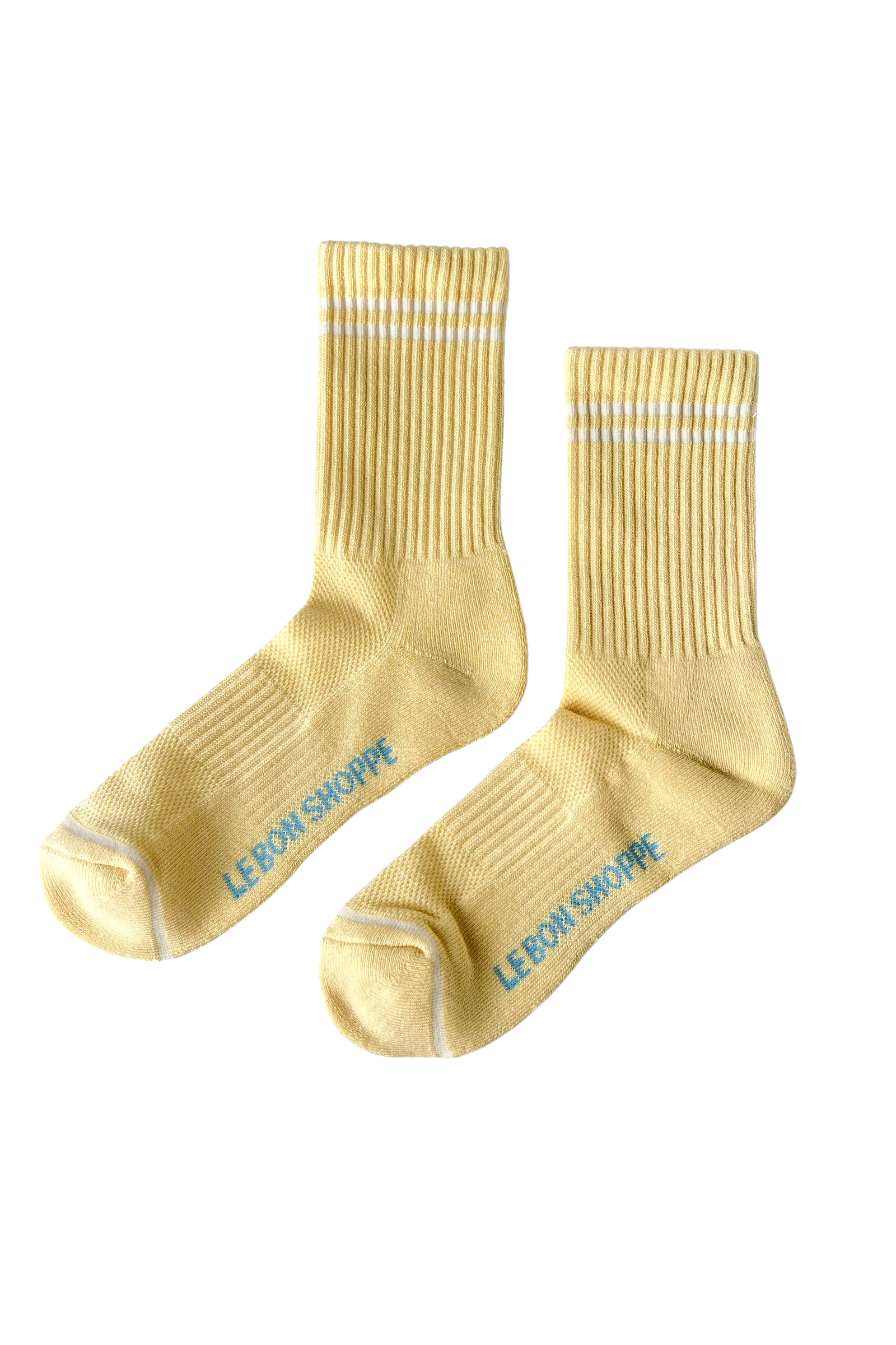 Boyfriend Socks – Striped Crew Socks for Everyday Style
