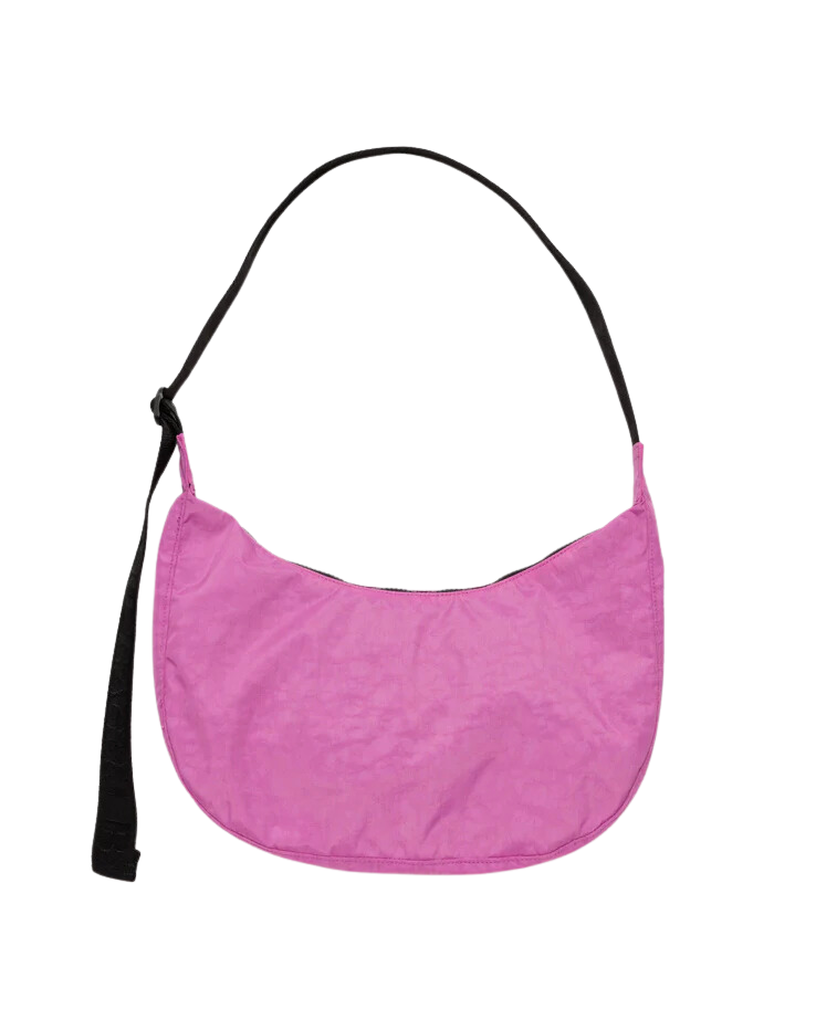 Medium Nylon Crescent Bag