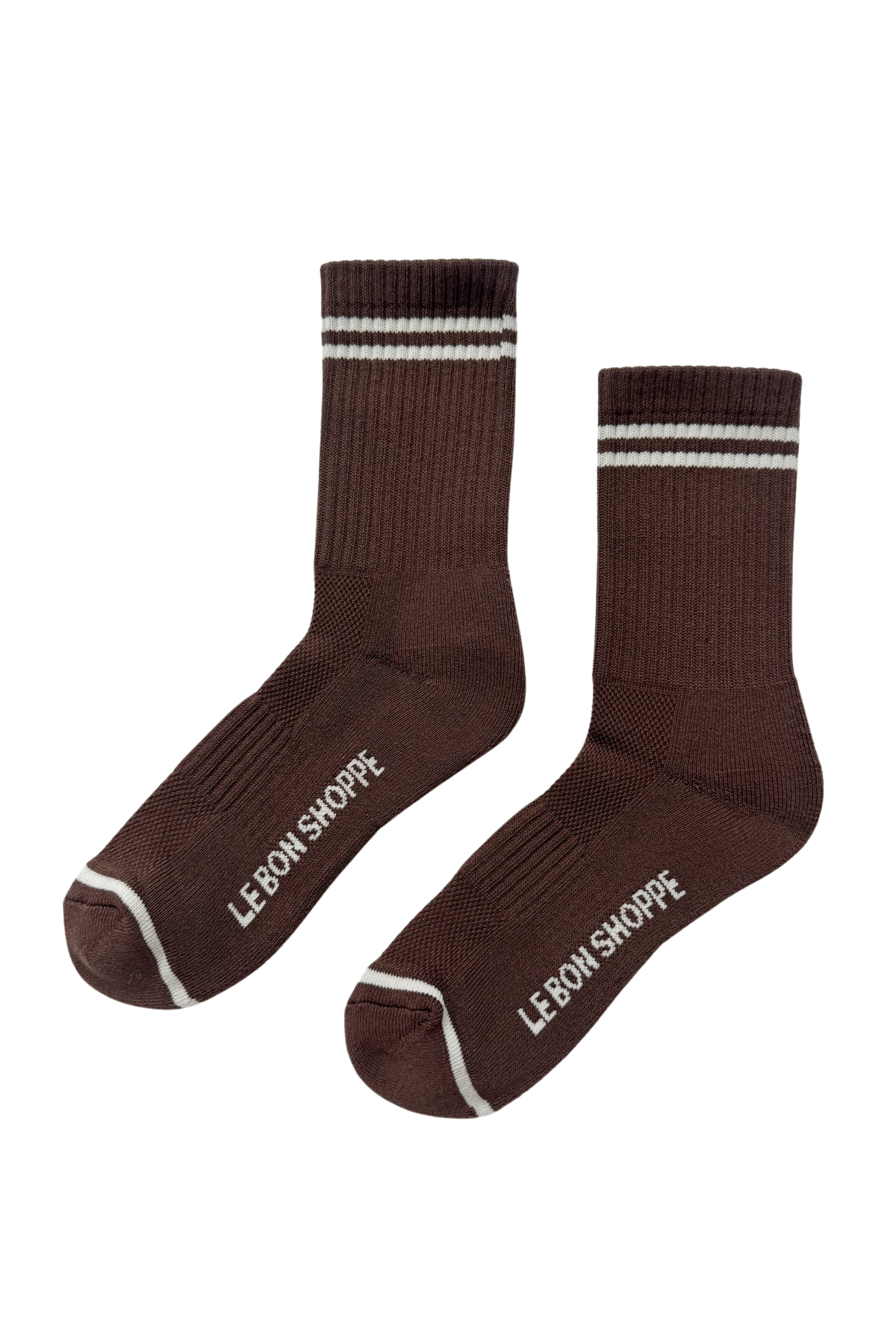 Boyfriend Socks – Striped Crew Socks for Everyday Style
