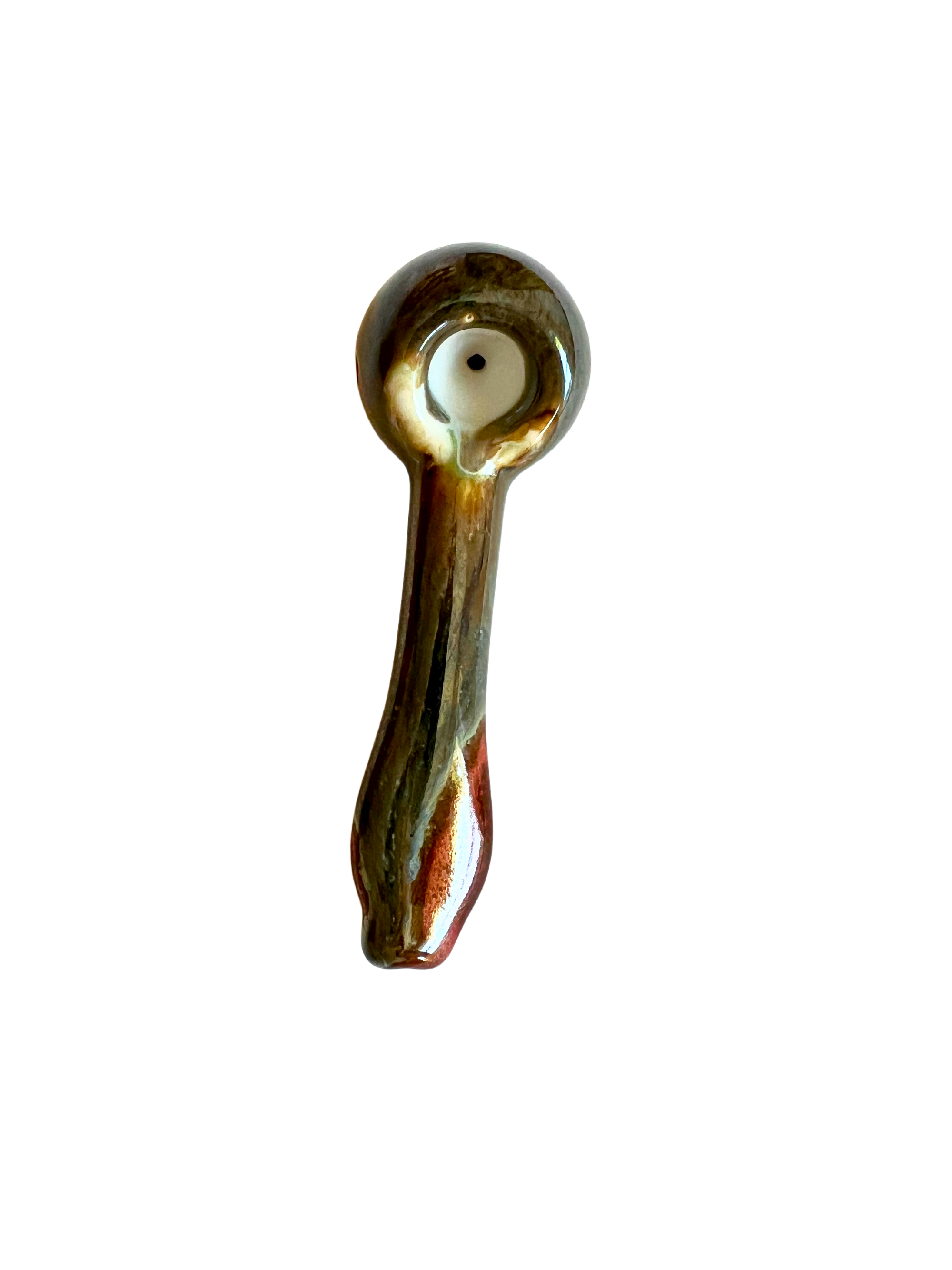 Earthy Metallic Spoon Pipe
