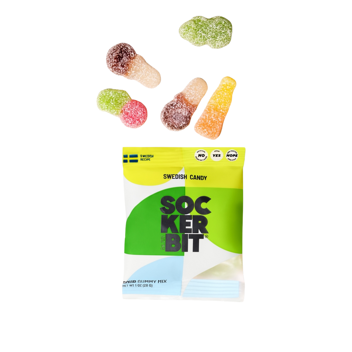 Swedish Sour Gummy Mix
