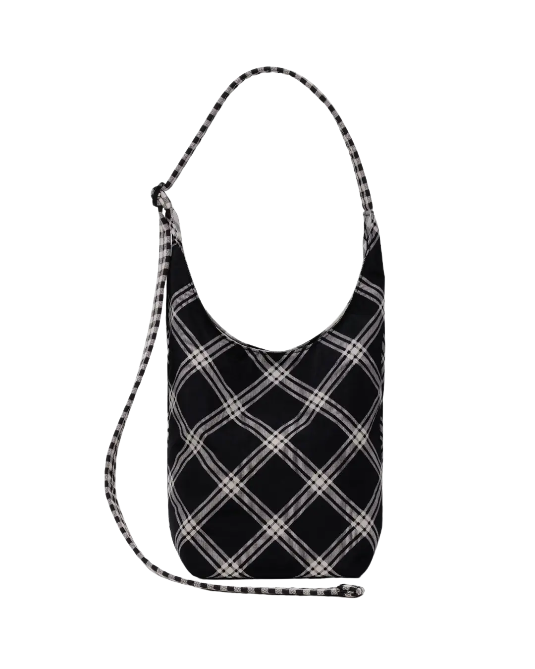 Small Nylon Sling in Mixed Plaid