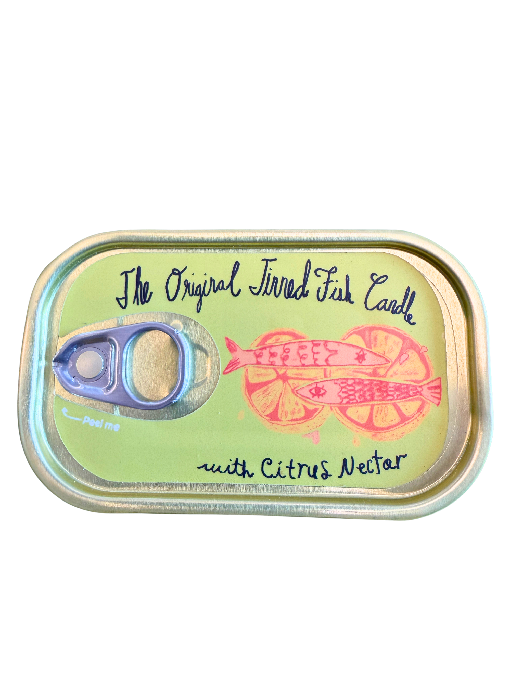 Tinned Fish Candle in Citrus Nectar