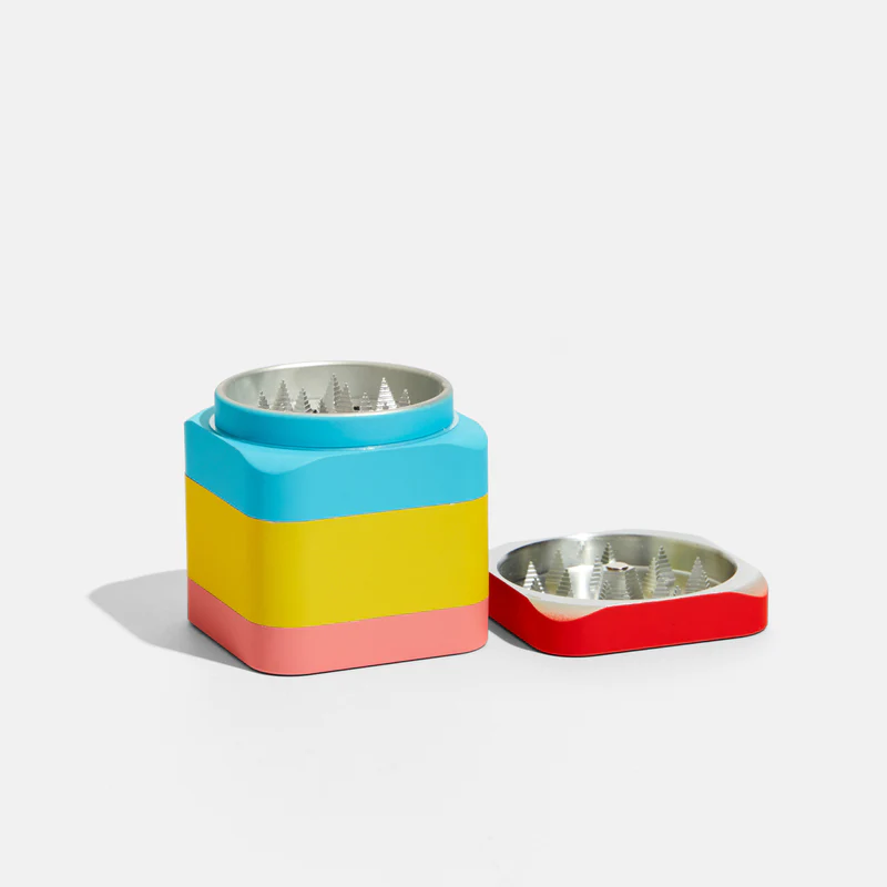 Mini Tabletop Grinder in Red Multi
