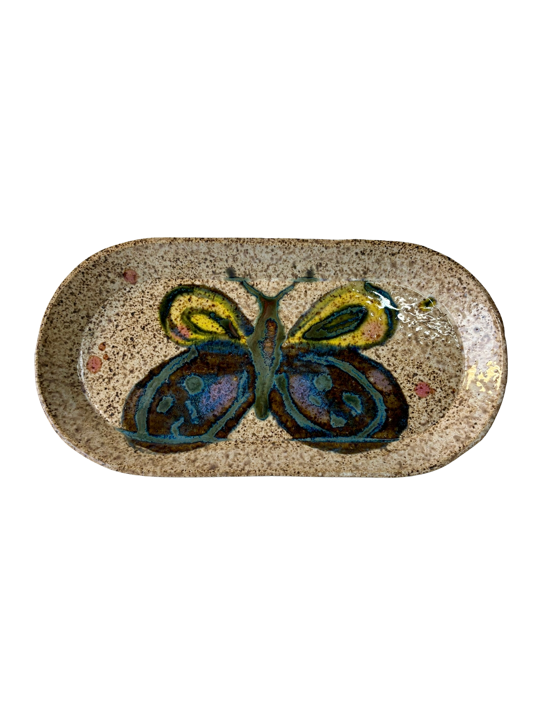 Oval Butterfly Tray
