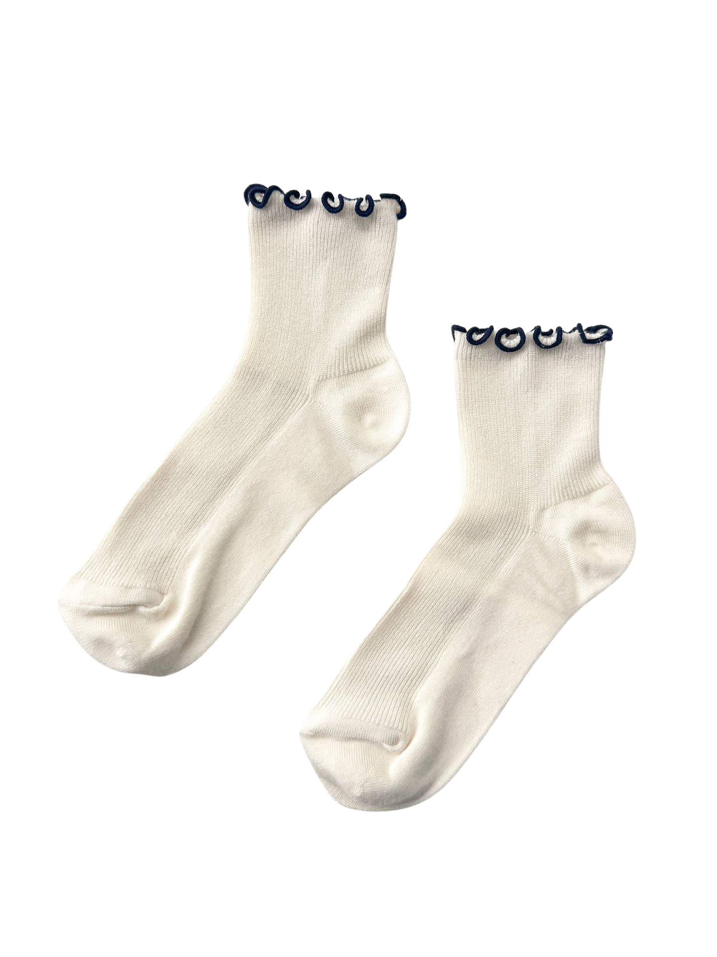Noble x Le Bon Shoppe Ruffled Modal Sock