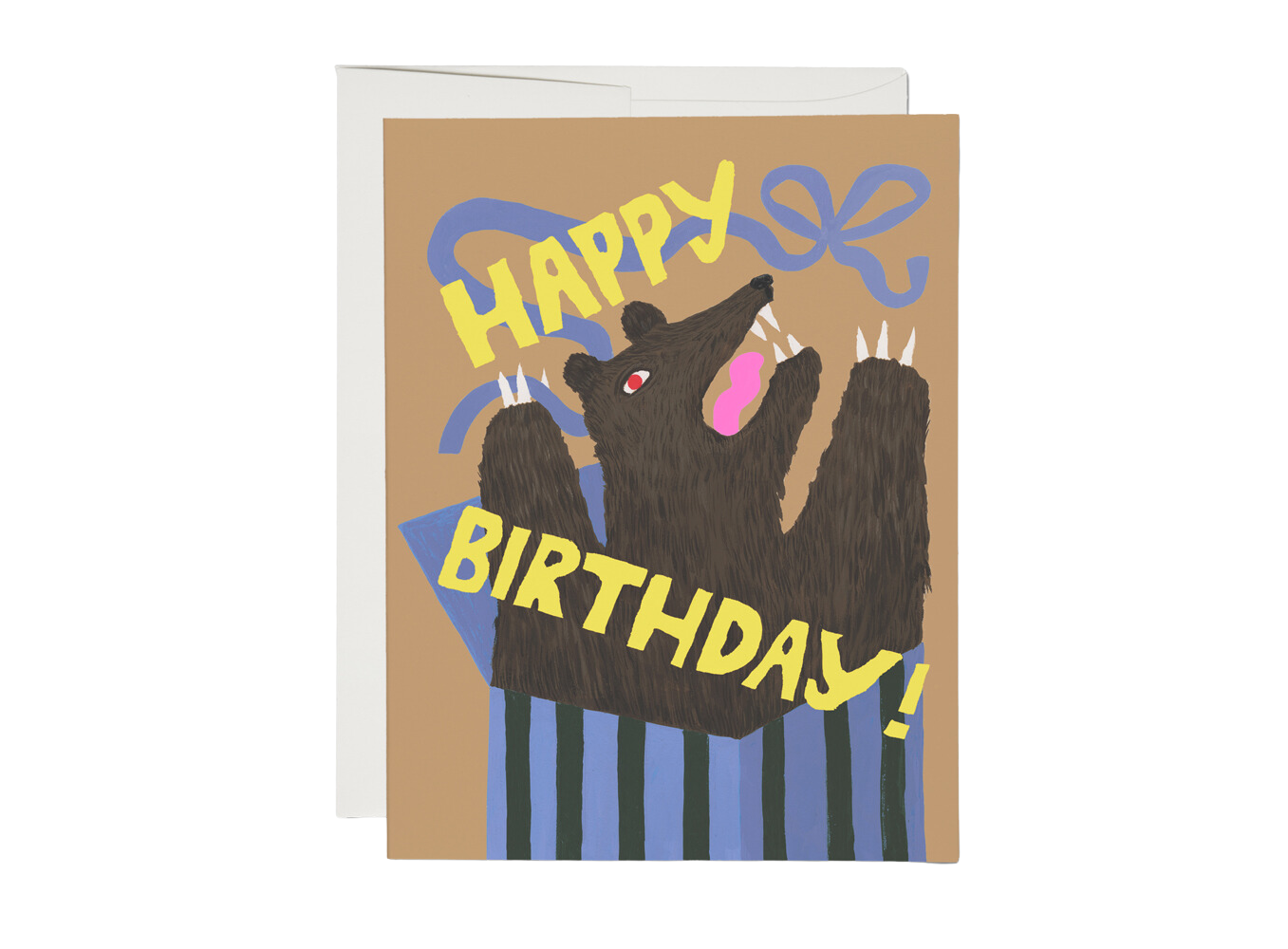 Bear Surprise Birthday Card