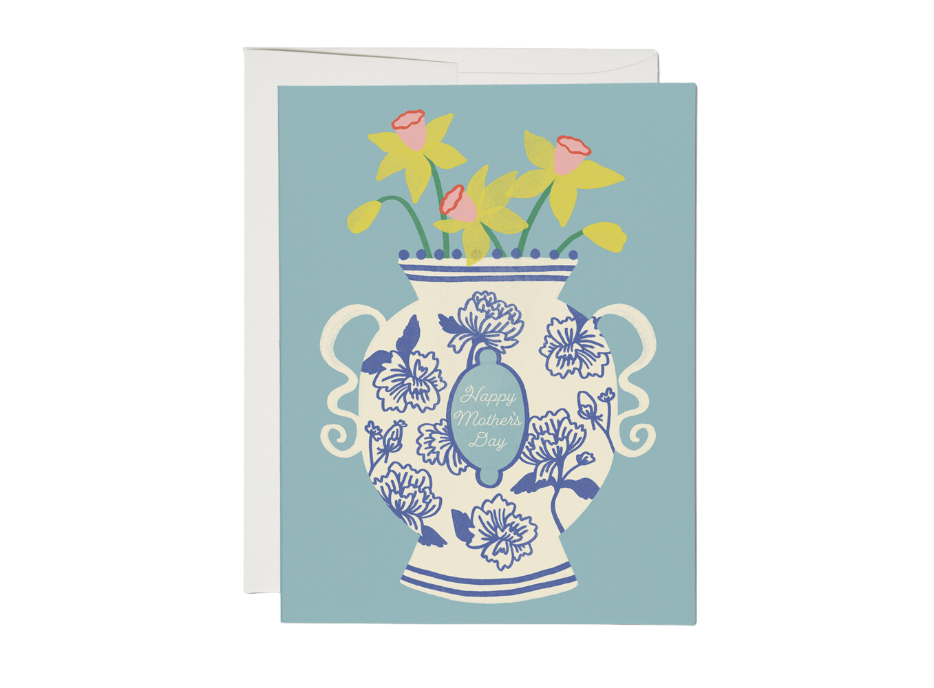 Chinoiserie Vase Mother's Day Card