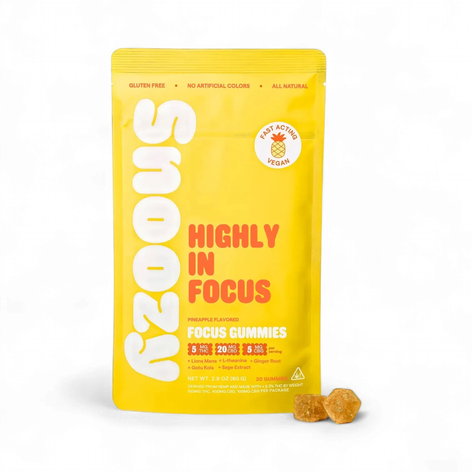 Highly In Focus THC Gummies