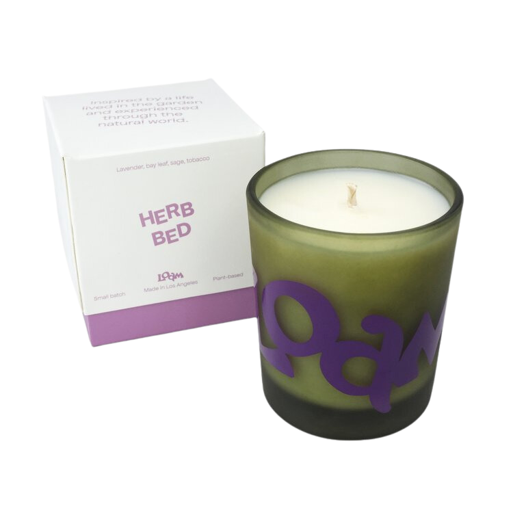 Herb Bed Candle